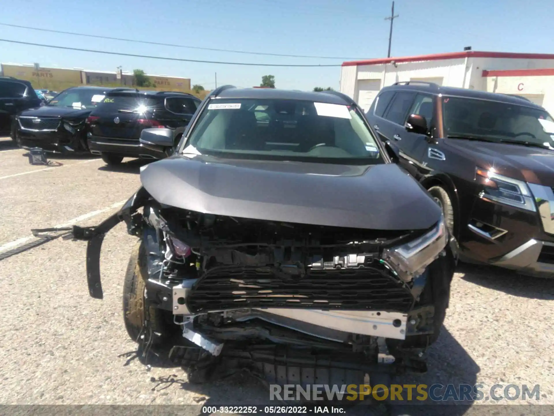 6 Photograph of a damaged car 2T3W1RFV6NW192154 TOYOTA RAV4 2022