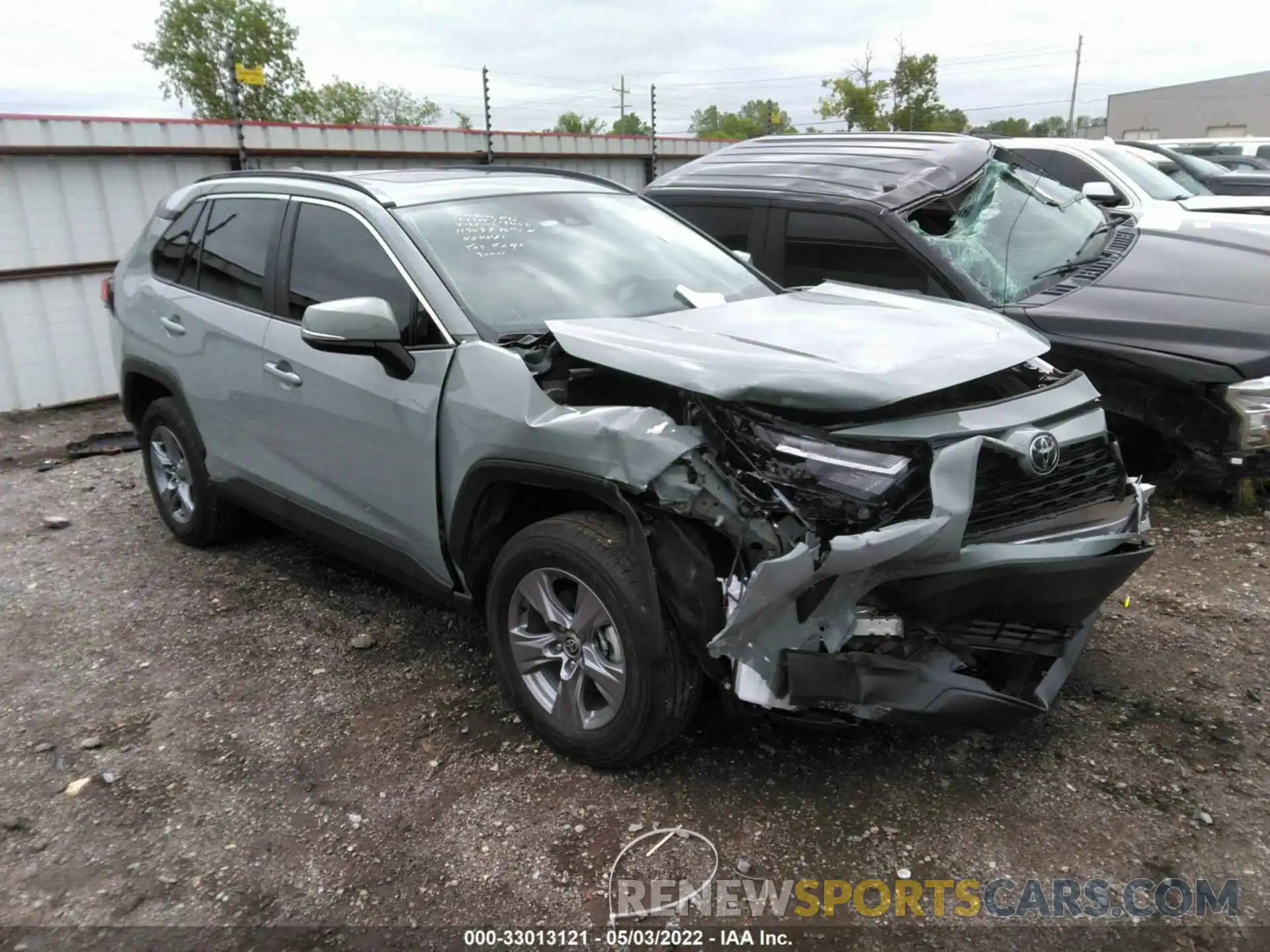 1 Photograph of a damaged car 2T3W1RFV7NW188162 TOYOTA RAV4 2022