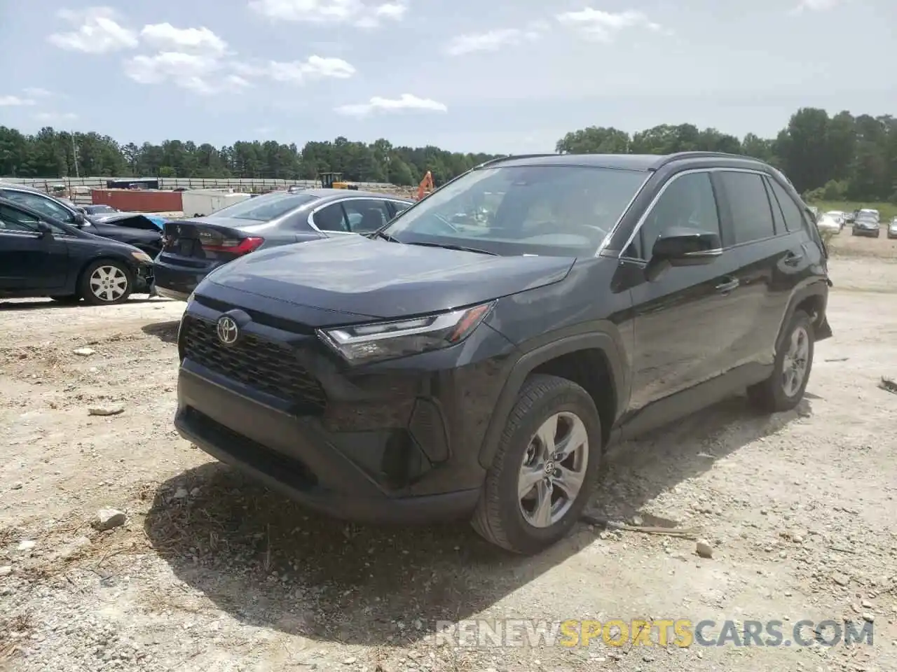 2 Photograph of a damaged car 2T3W1RFV8NC178354 TOYOTA RAV4 2022