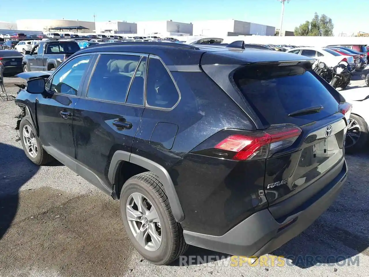 2 Photograph of a damaged car 2T3W1RFV9NW209898 TOYOTA RAV4 2022