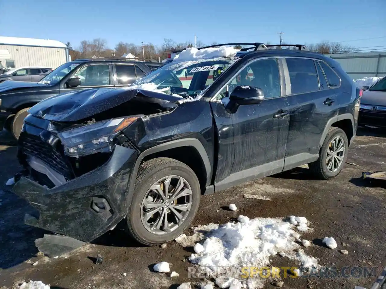 1 Photograph of a damaged car 4T3B6RFV2NU097364 TOYOTA RAV4 2022