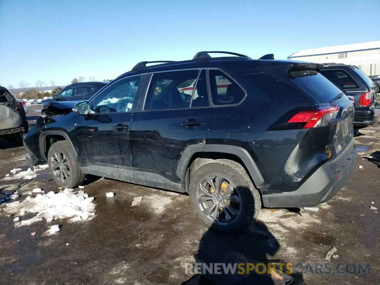 2 Photograph of a damaged car 4T3B6RFV2NU097364 TOYOTA RAV4 2022