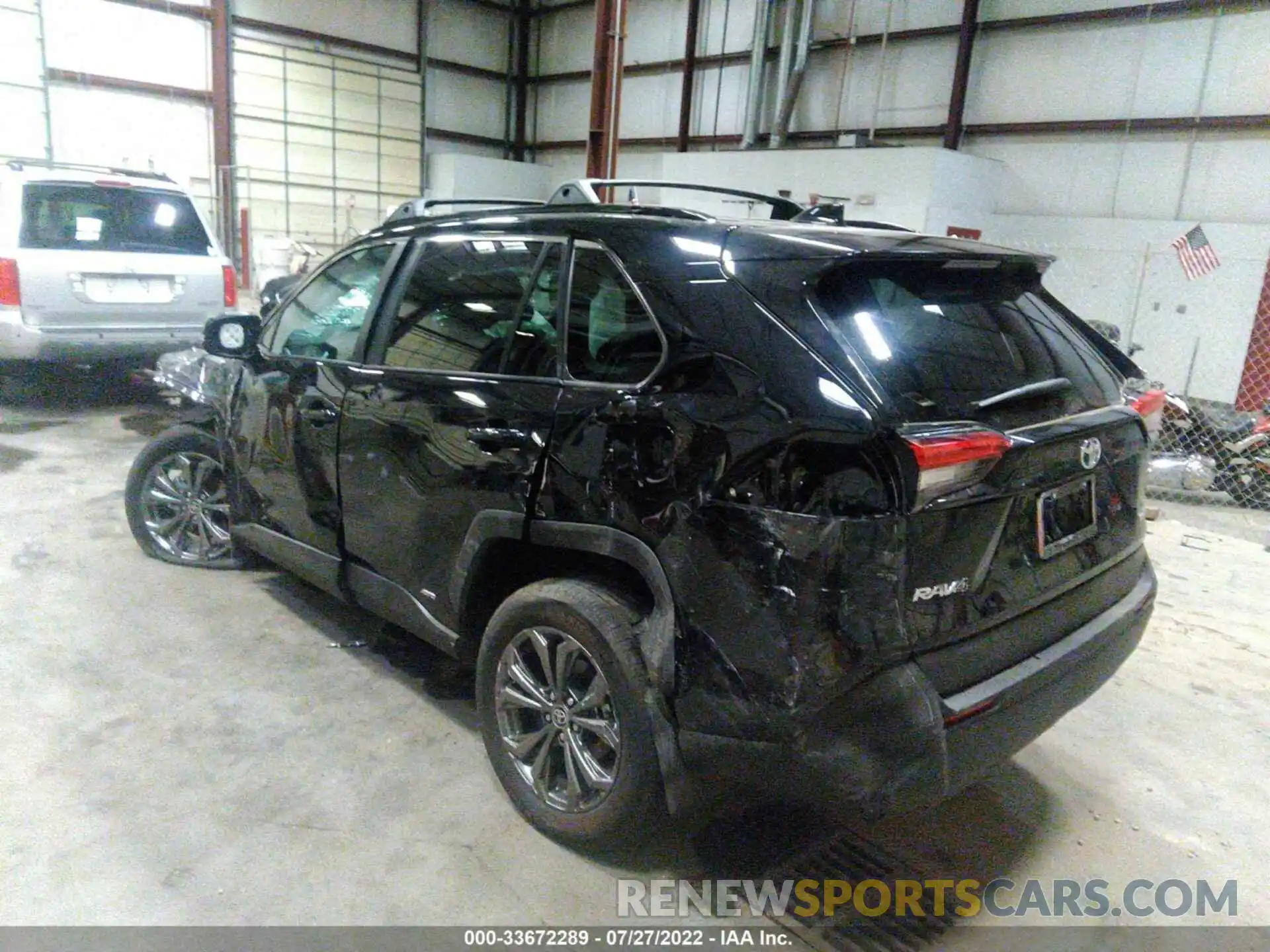 3 Photograph of a damaged car 4T3B6RFV3NU082694 TOYOTA RAV4 2022