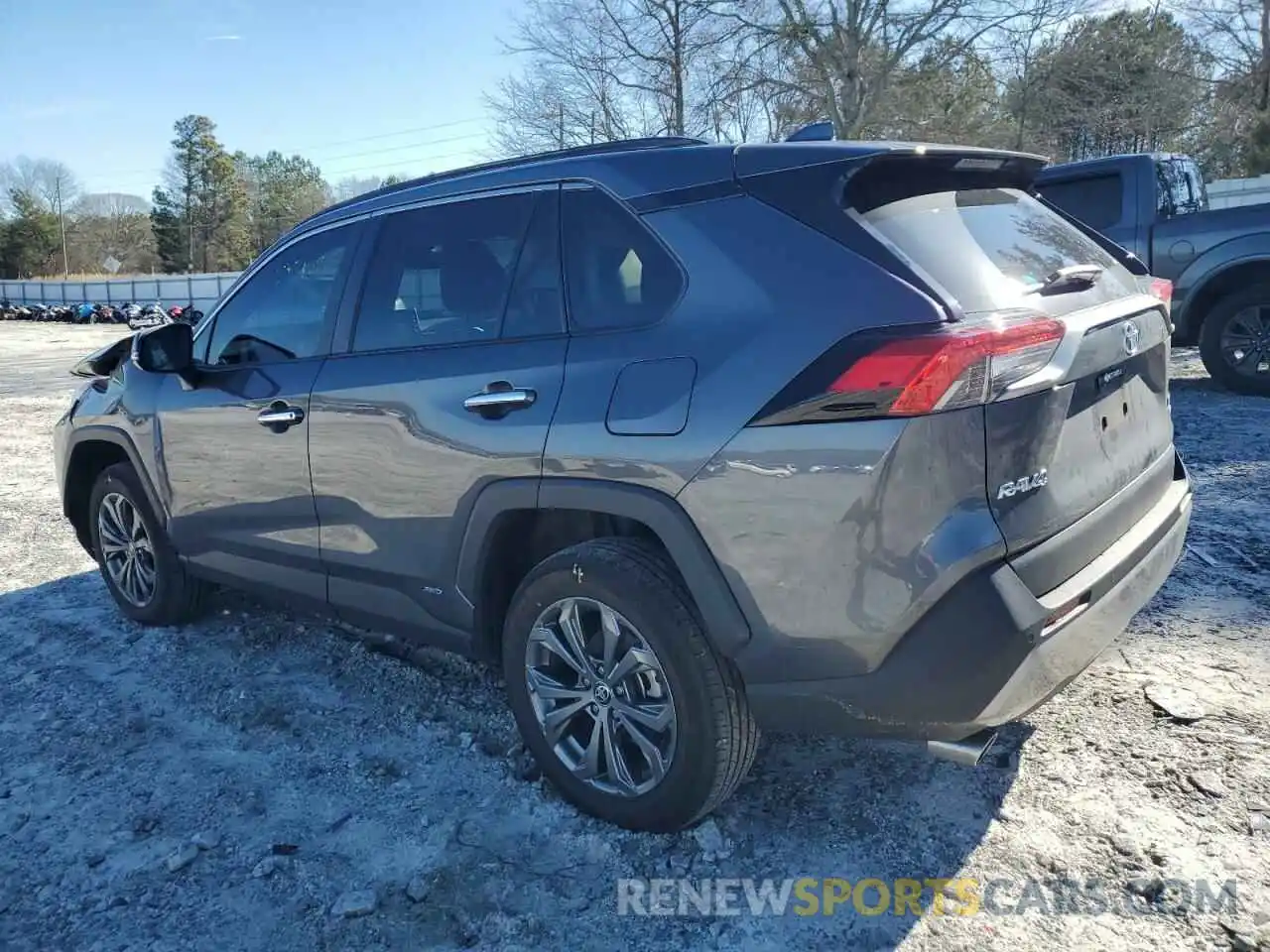 2 Photograph of a damaged car 4T3D6RFV0NU072147 TOYOTA RAV4 2022