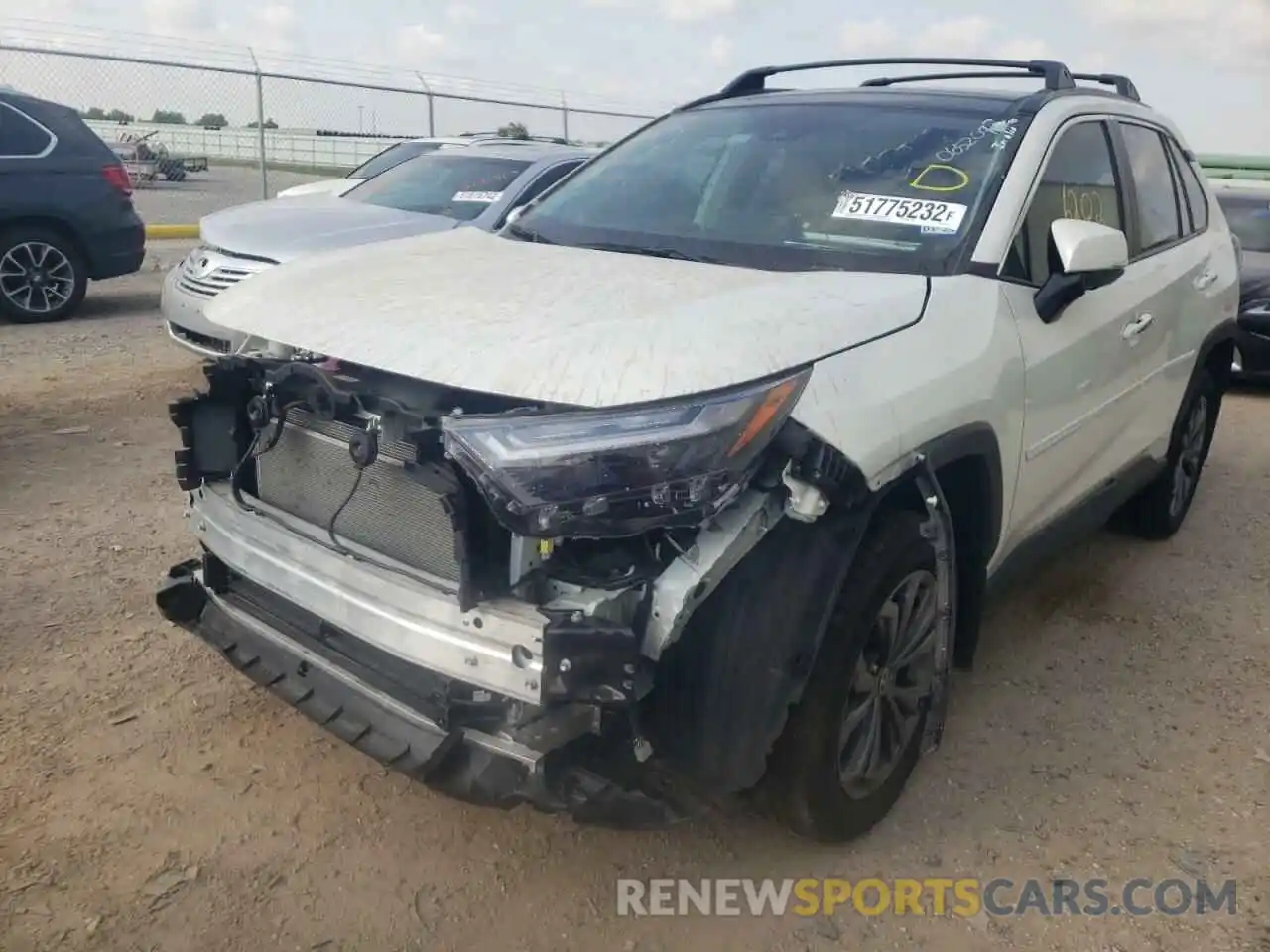 2 Photograph of a damaged car 4T3D6RFV5NU065209 TOYOTA RAV4 2022