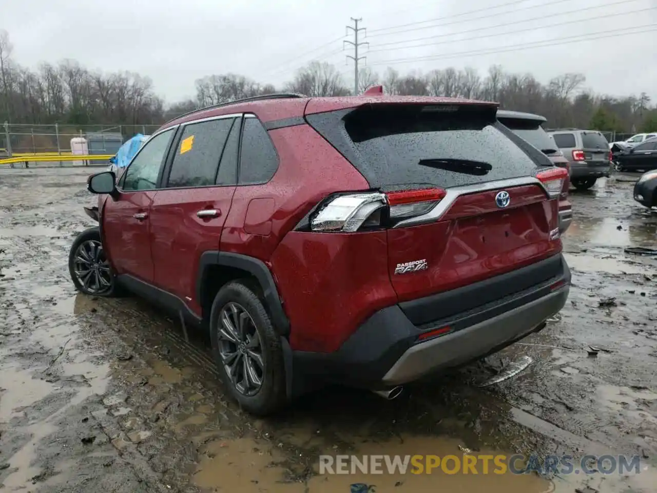 3 Photograph of a damaged car 4T3D6RFV5NU070989 TOYOTA RAV4 2022