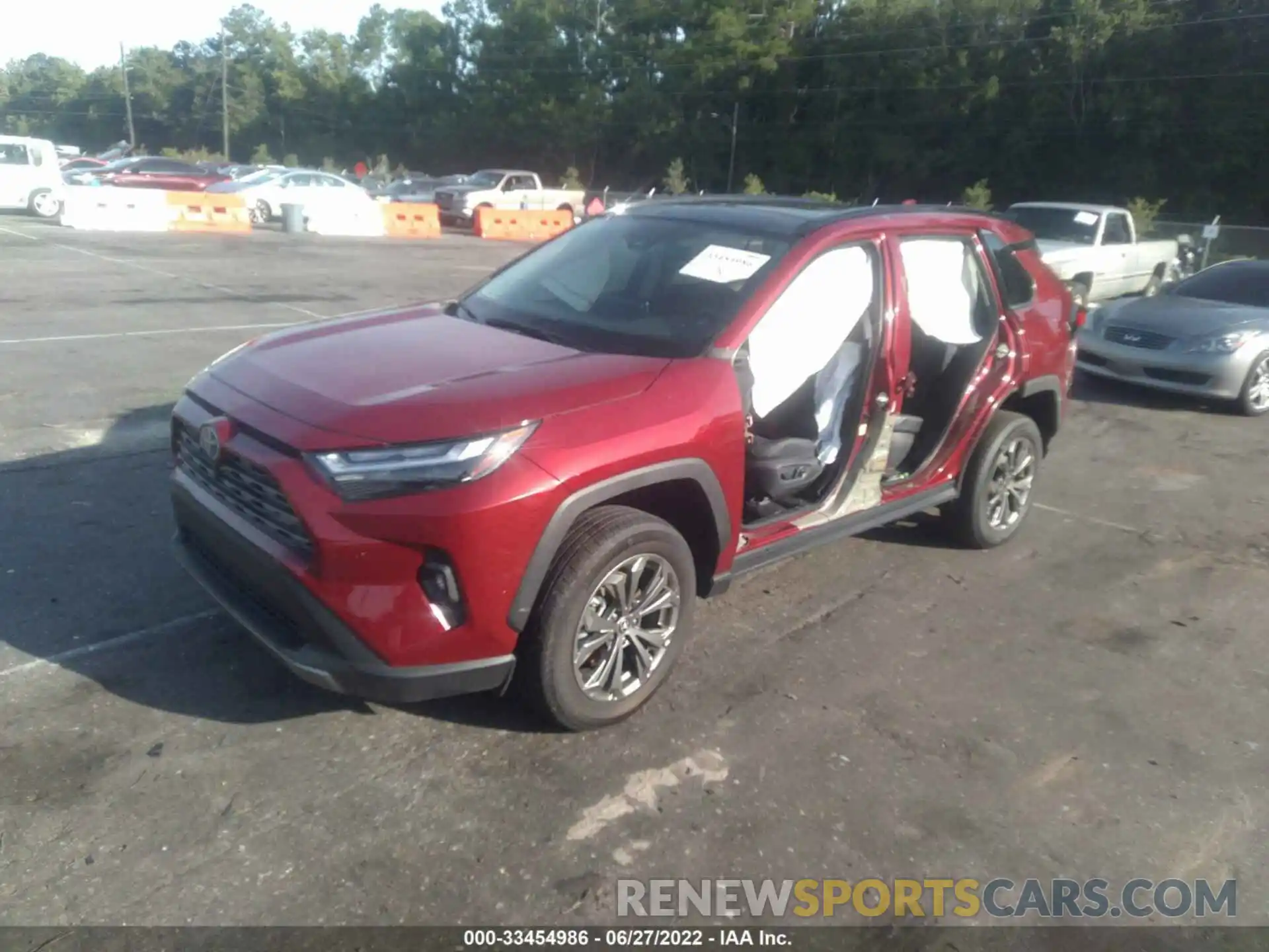 2 Фотография поврежденного автомобиля 4T3D6RFV5NU071298 TOYOTA RAV4 2022