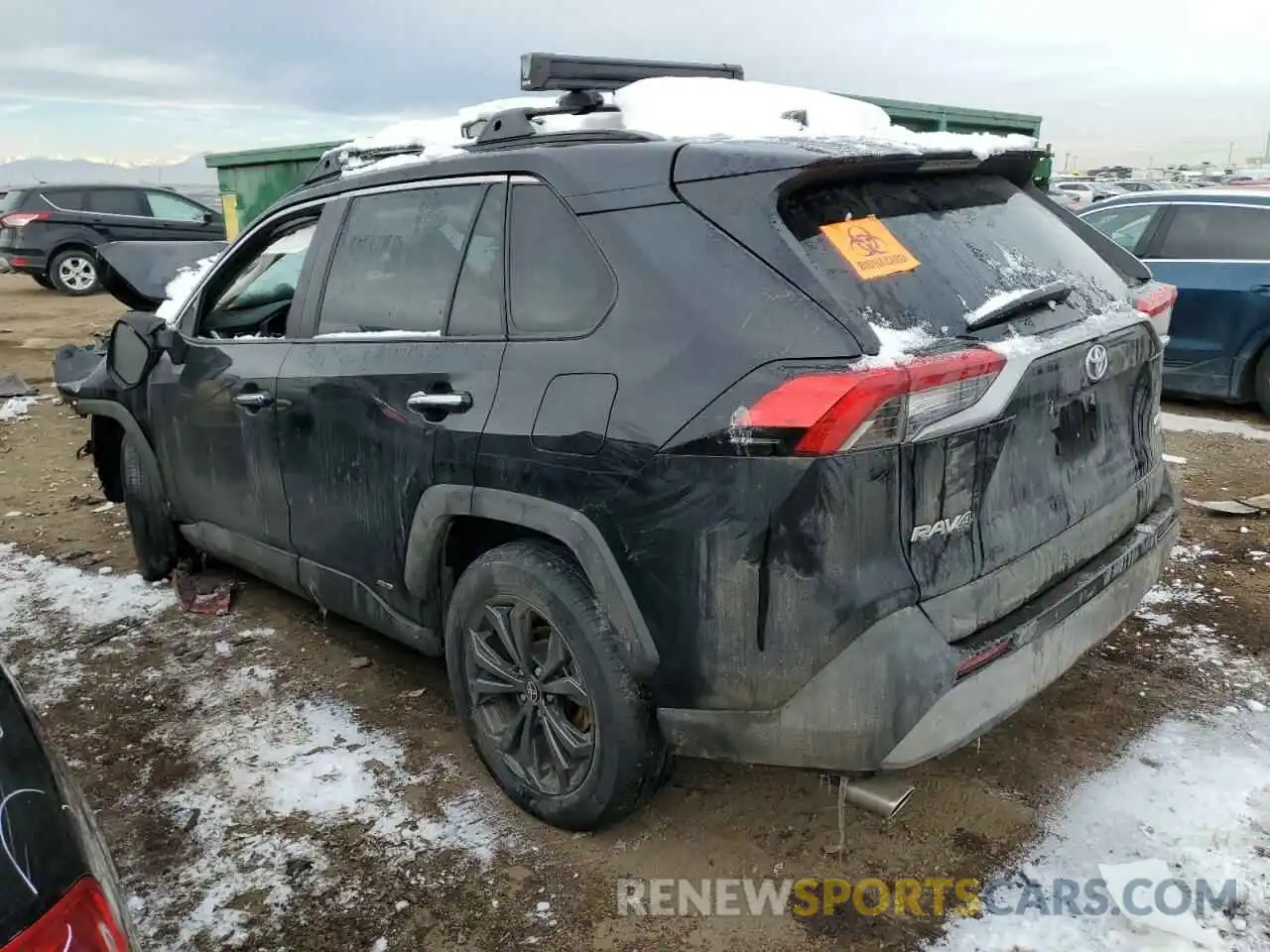 2 Photograph of a damaged car 4T3D6RFV5NU093737 TOYOTA RAV4 2022