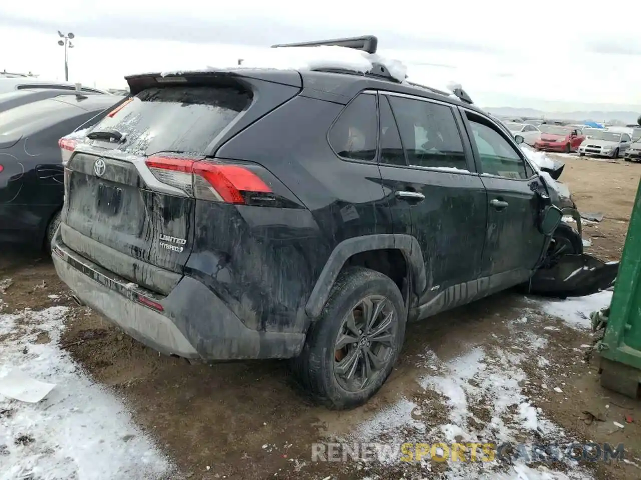 3 Photograph of a damaged car 4T3D6RFV5NU093737 TOYOTA RAV4 2022