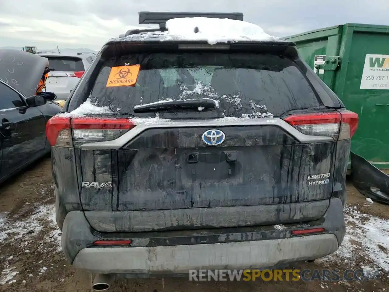 6 Photograph of a damaged car 4T3D6RFV5NU093737 TOYOTA RAV4 2022