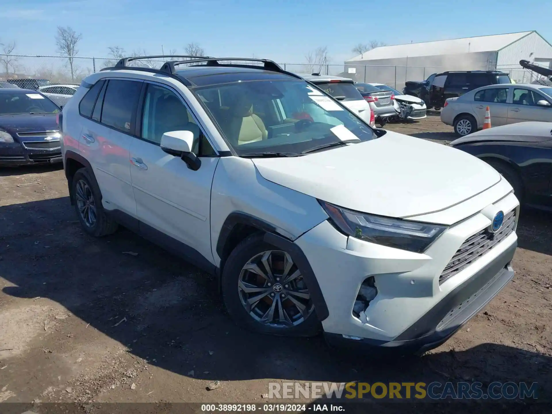 6 Photograph of a damaged car 4T3D6RFV6NU068295 TOYOTA RAV4 2022