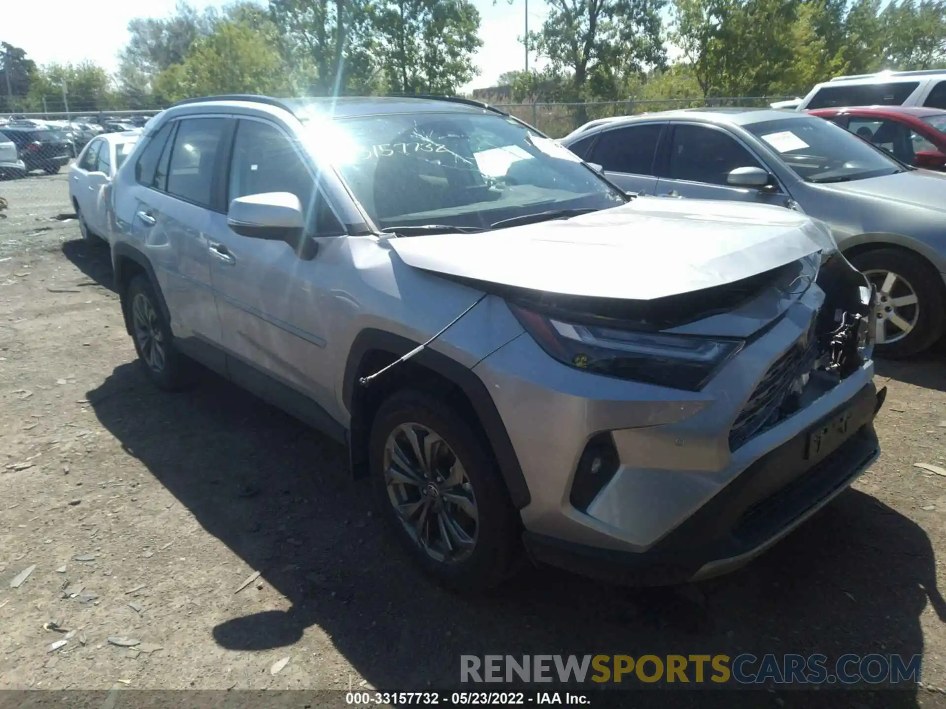 1 Photograph of a damaged car 4T3D6RFV7NU069133 TOYOTA RAV4 2022