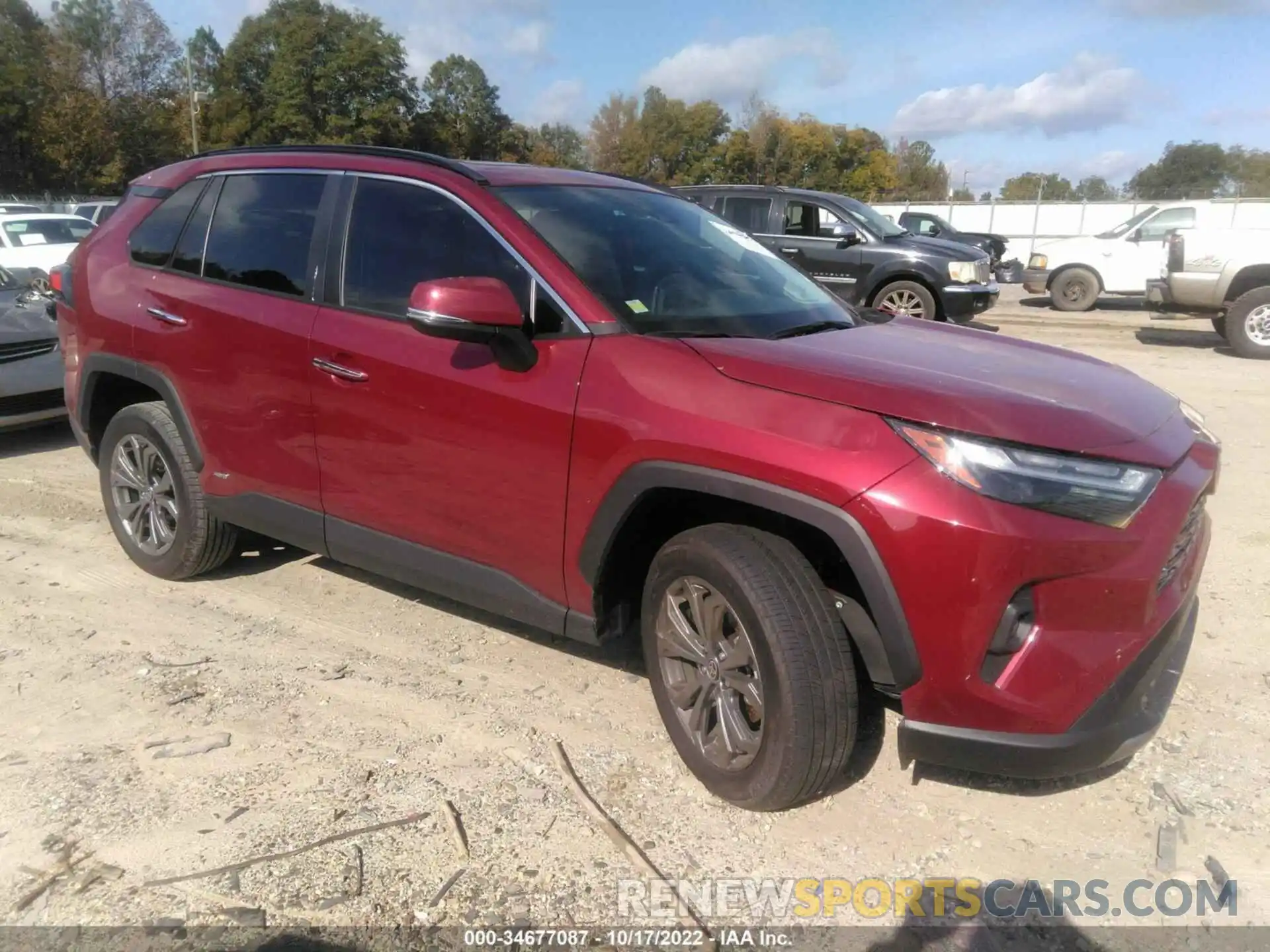 1 Фотография поврежденного автомобиля 4T3D6RFVXNU071412 TOYOTA RAV4 2022