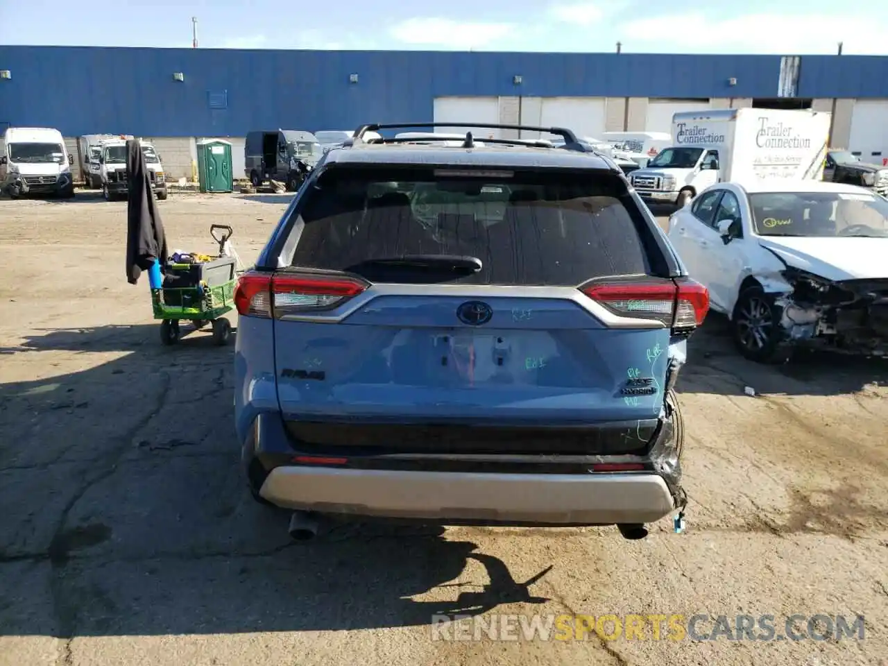 6 Фотография поврежденного автомобиля 4T3E6RFV0NU074324 TOYOTA RAV4 2022