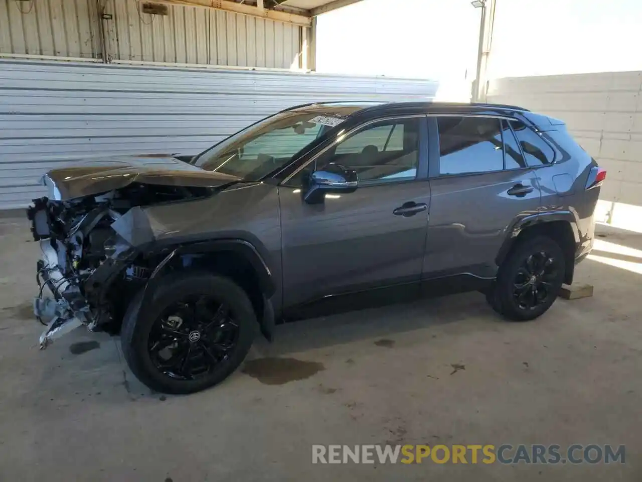 1 Photograph of a damaged car 4T3E6RFV0NU092421 TOYOTA RAV4 2022