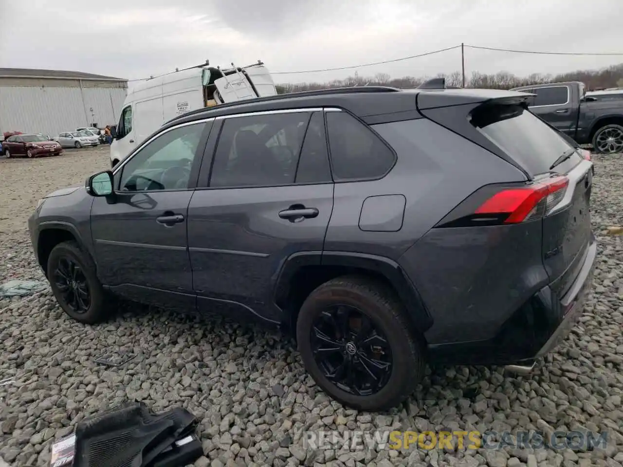 2 Photograph of a damaged car 4T3E6RFV7NU078094 TOYOTA RAV4 2022