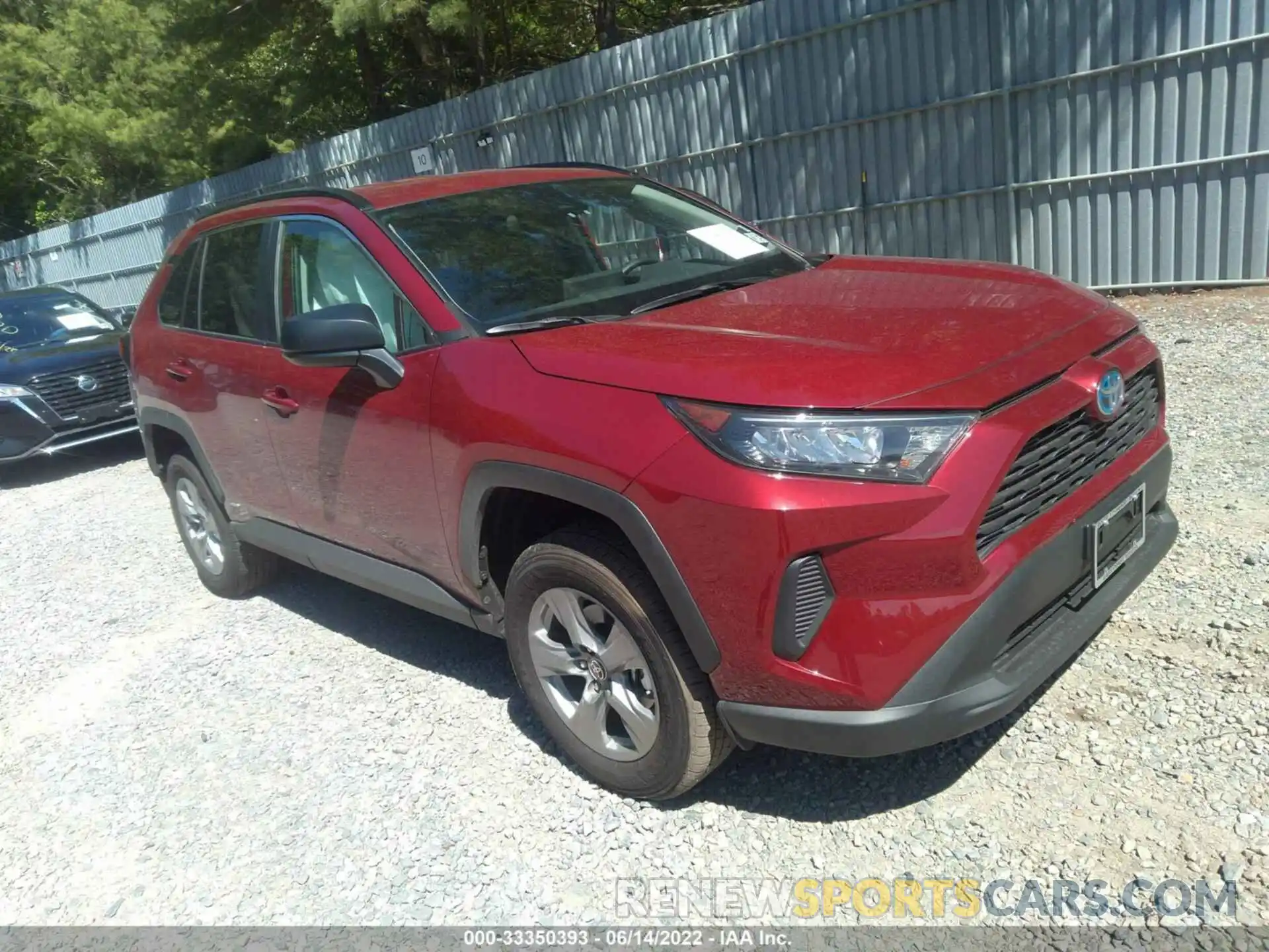 1 Photograph of a damaged car 4T3LWRFV0NU063749 TOYOTA RAV4 2022