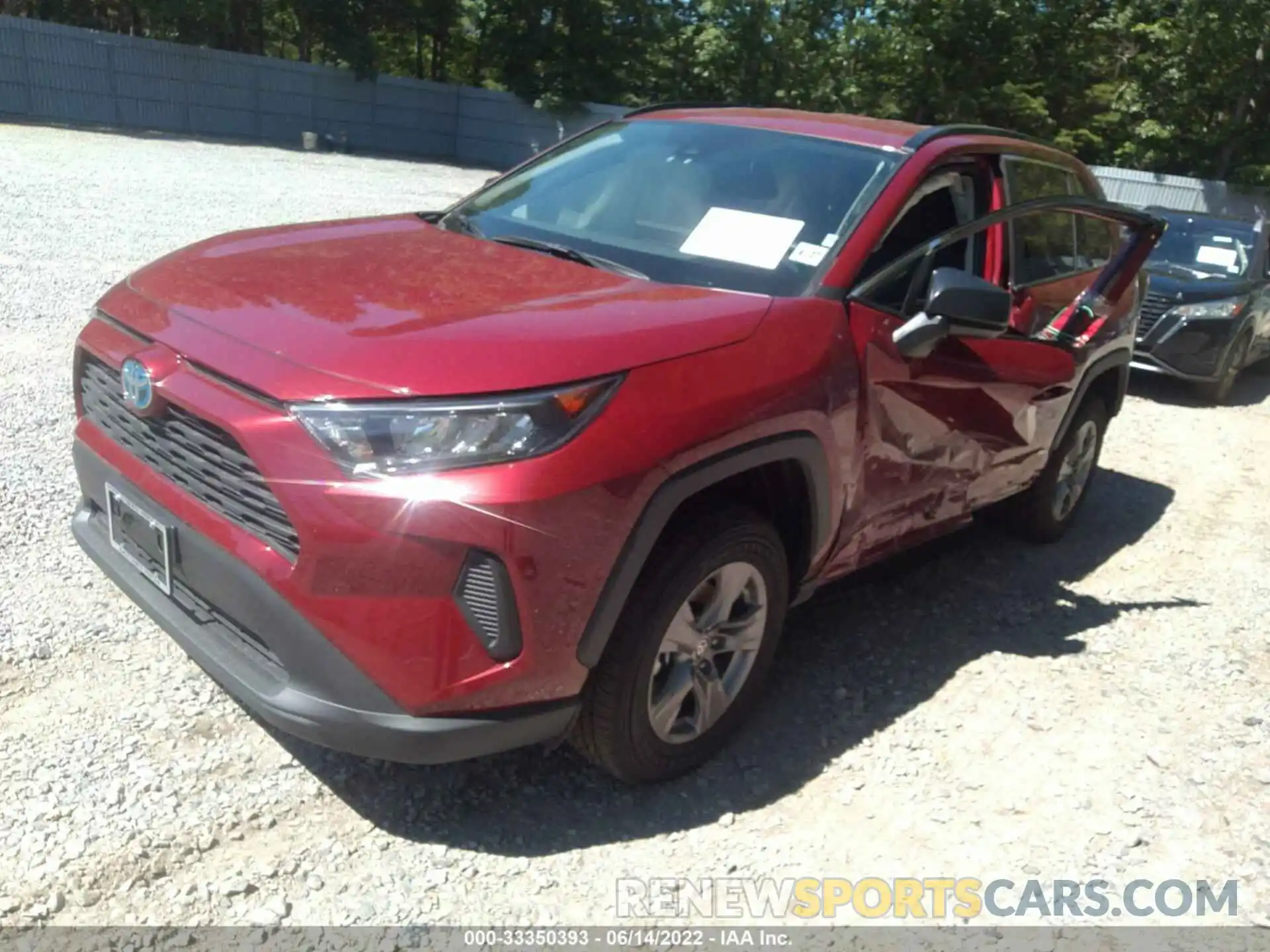 2 Photograph of a damaged car 4T3LWRFV0NU063749 TOYOTA RAV4 2022