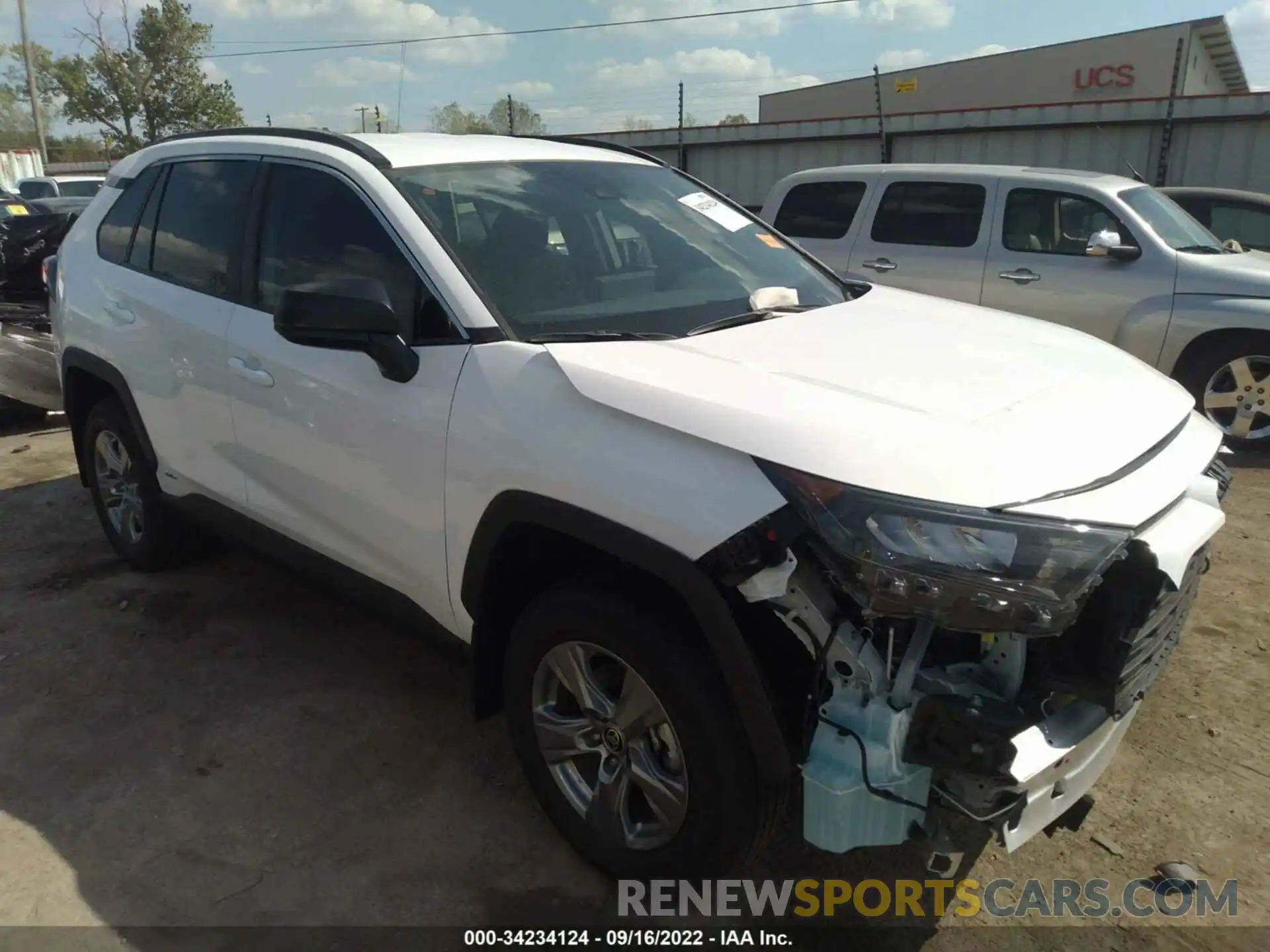 1 Photograph of a damaged car 4T3LWRFV6NU067711 TOYOTA RAV4 2022