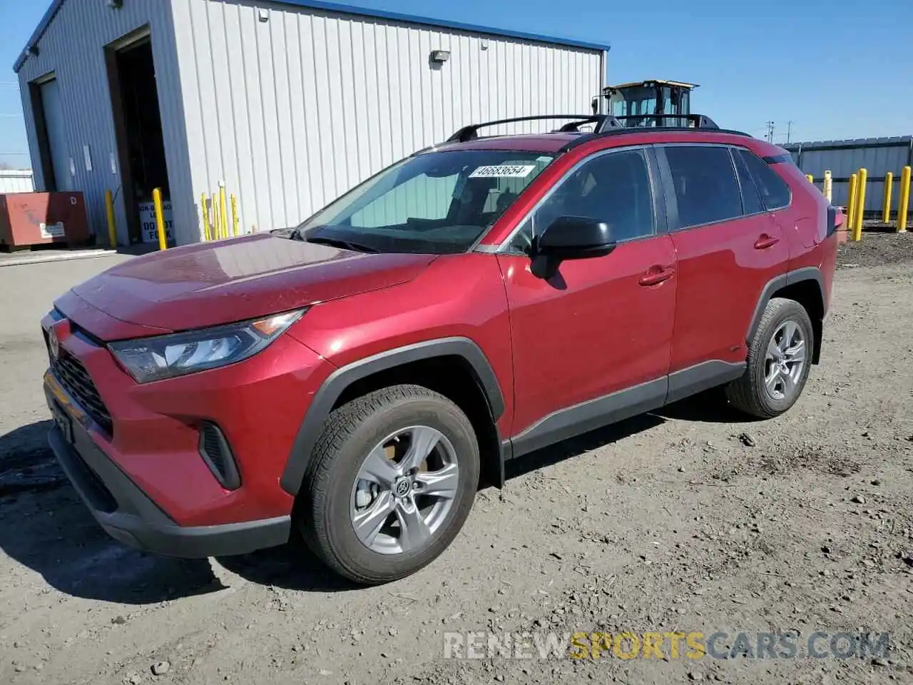 1 Photograph of a damaged car 4T3LWRFV7NU067054 TOYOTA RAV4 2022