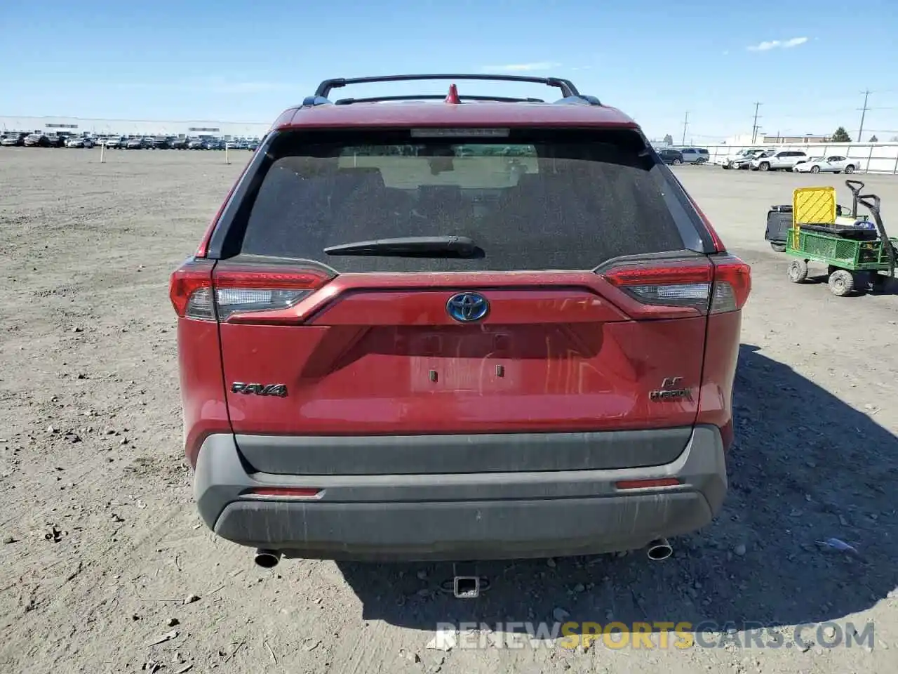 6 Photograph of a damaged car 4T3LWRFV7NU067054 TOYOTA RAV4 2022