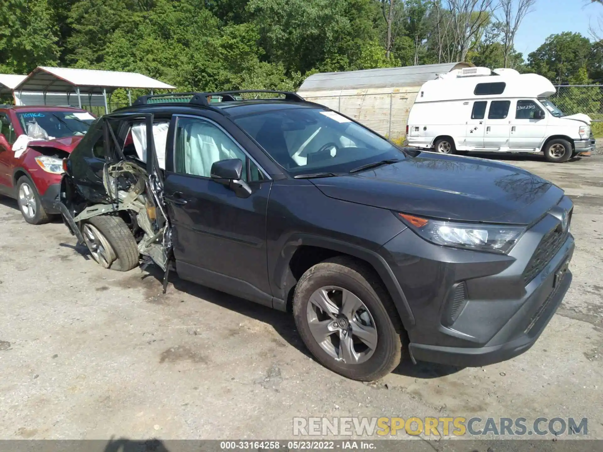 1 Photograph of a damaged car 4T3MWRFV0NU058216 TOYOTA RAV4 2022