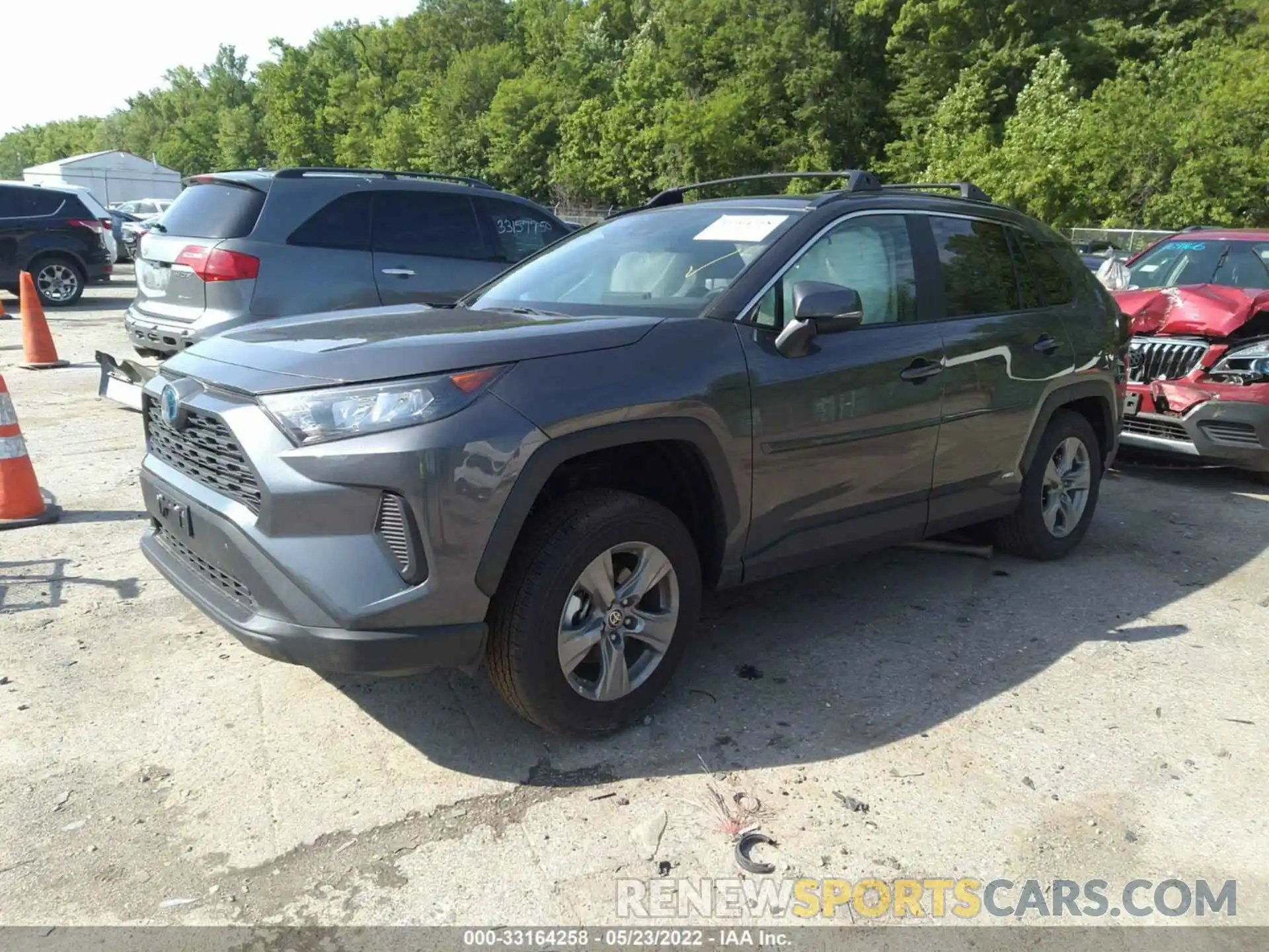 2 Photograph of a damaged car 4T3MWRFV0NU058216 TOYOTA RAV4 2022