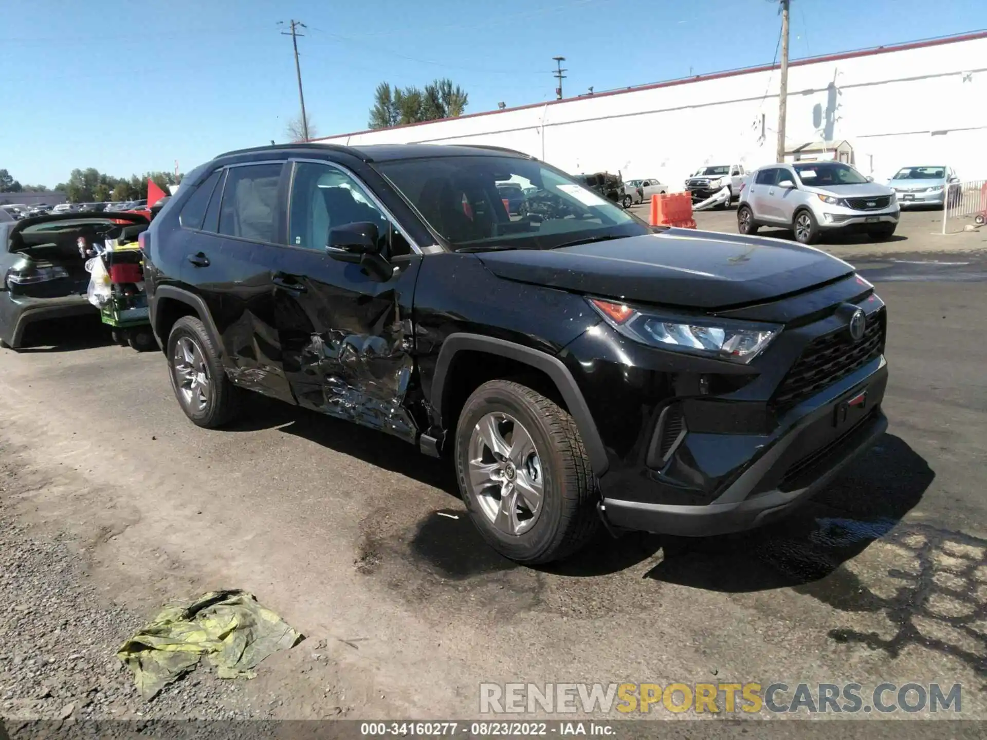 1 Photograph of a damaged car 4T3MWRFV2NU069945 TOYOTA RAV4 2022