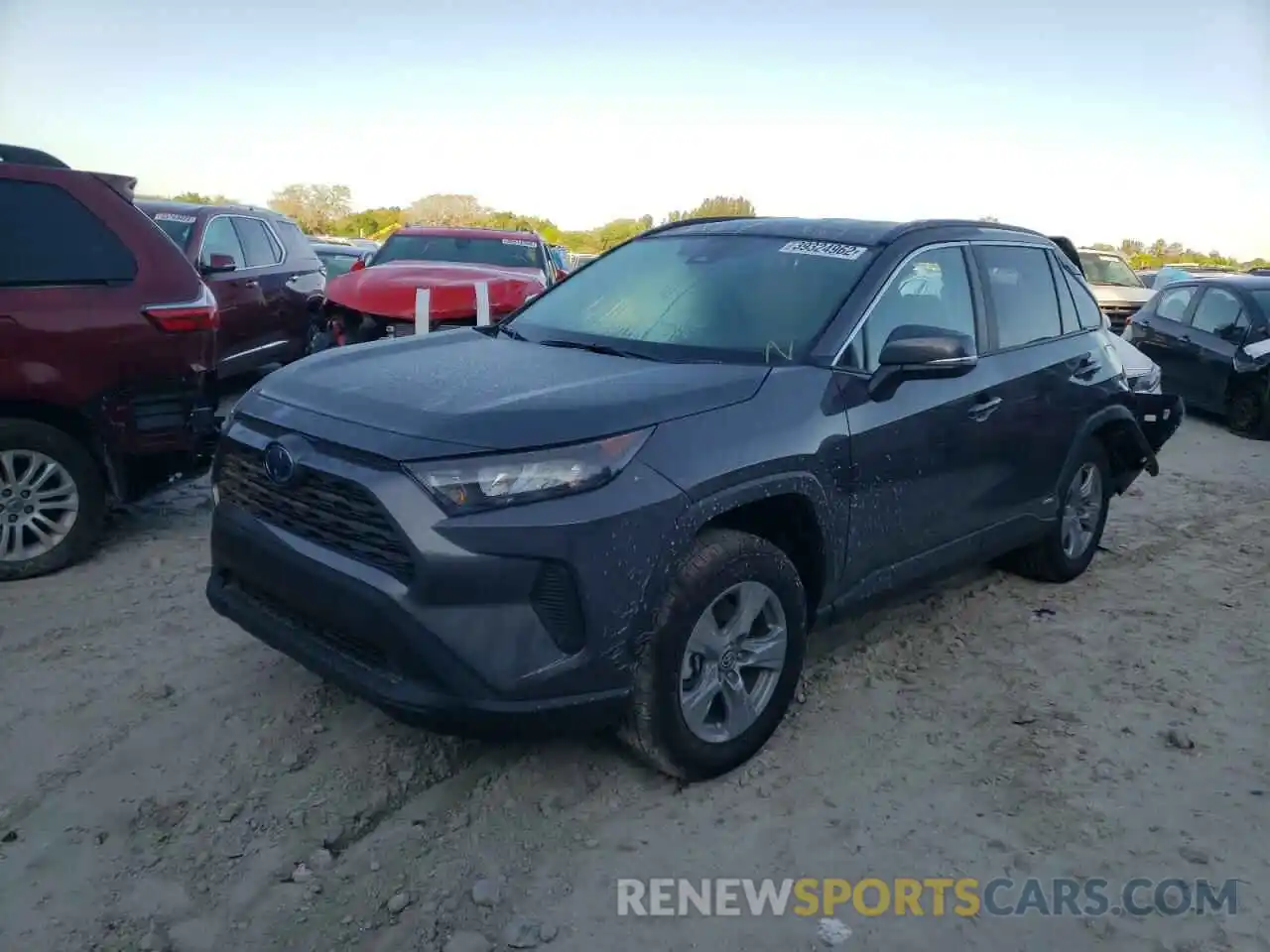 2 Photograph of a damaged car 4T3MWRFV4NU052130 TOYOTA RAV4 2022