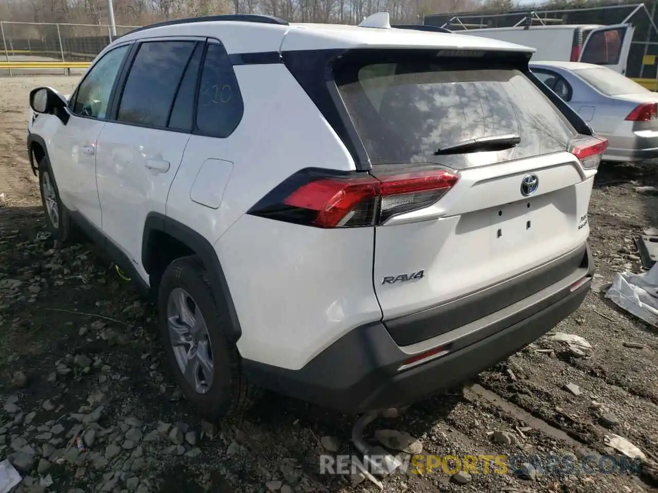 3 Photograph of a damaged car 4T3RWRFV0NU053992 TOYOTA RAV4 2022