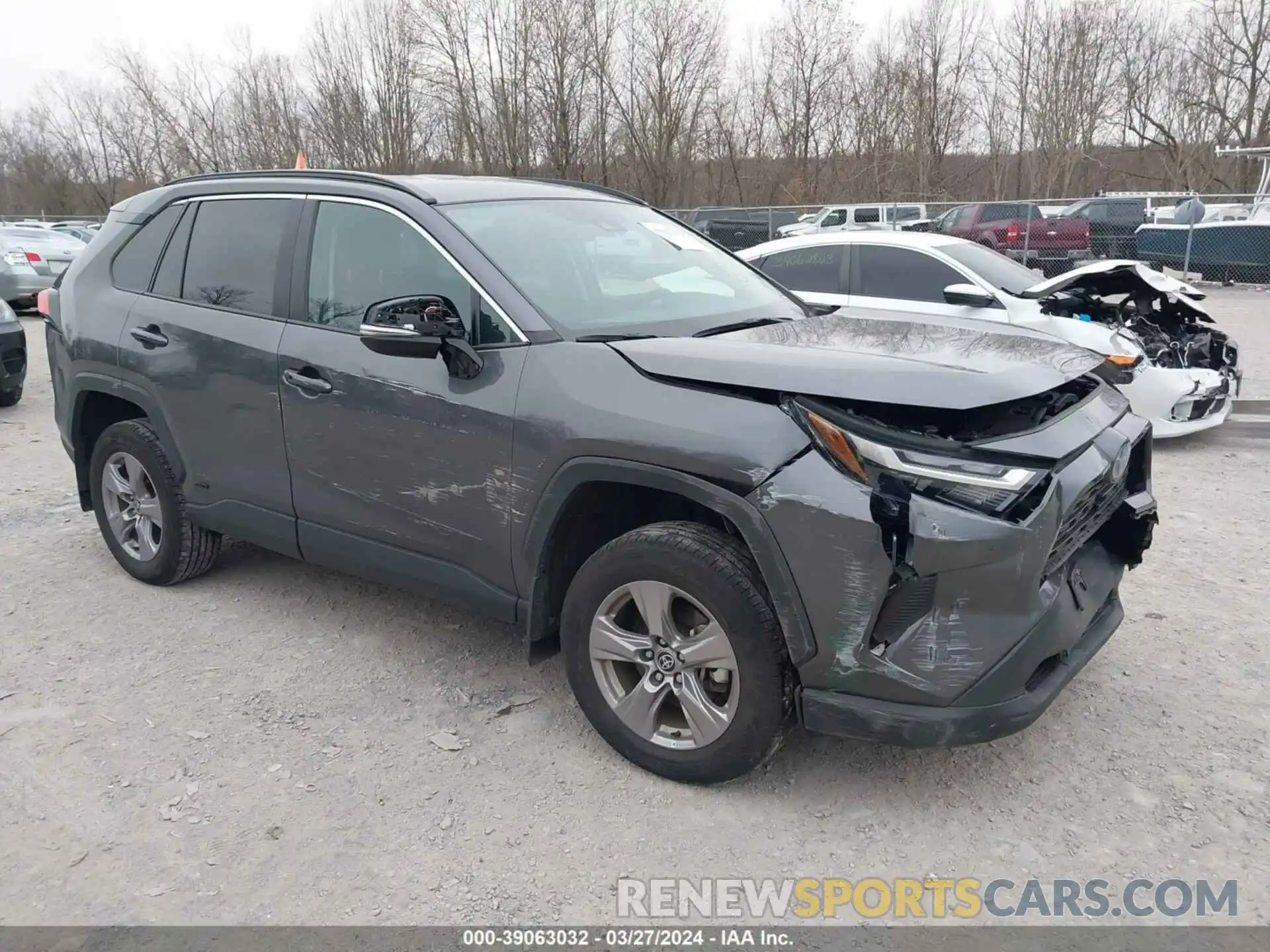 1 Photograph of a damaged car 4T3RWRFV0NU076723 TOYOTA RAV4 2022