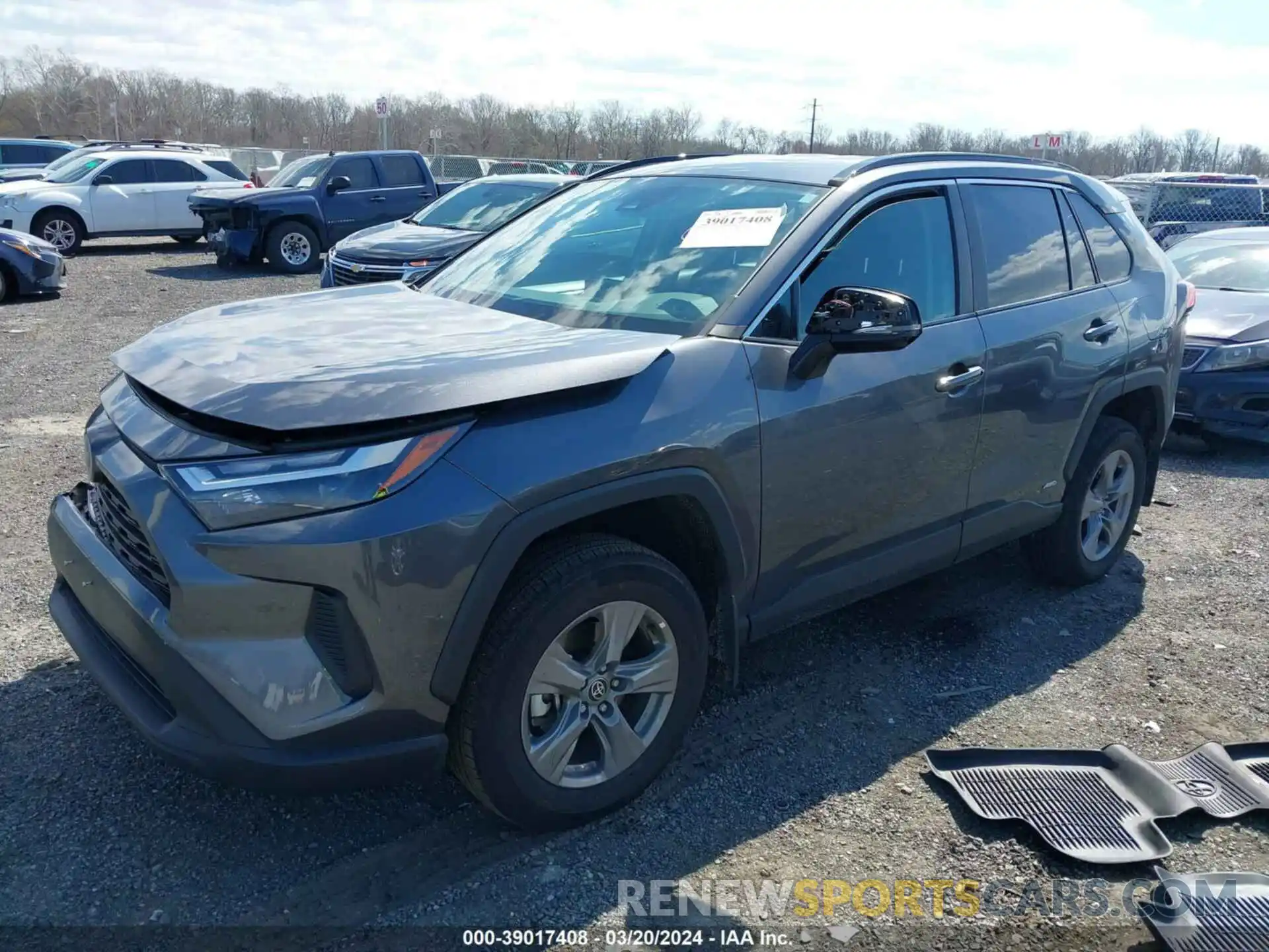 2 Photograph of a damaged car 4T3RWRFV1NU056819 TOYOTA RAV4 2022