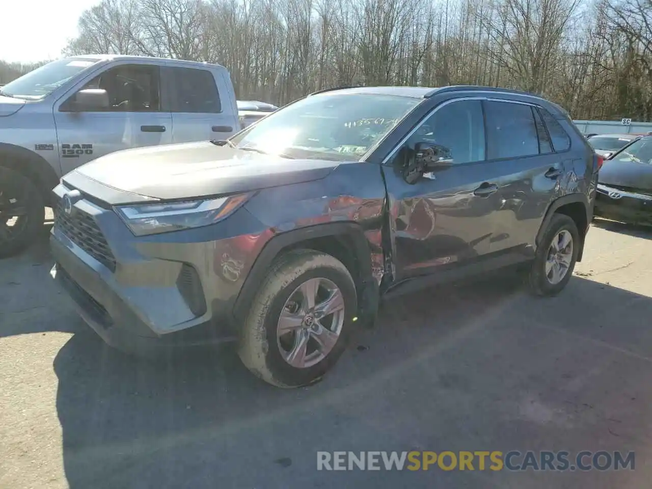 1 Photograph of a damaged car 4T3RWRFV2NU053296 TOYOTA RAV4 2022