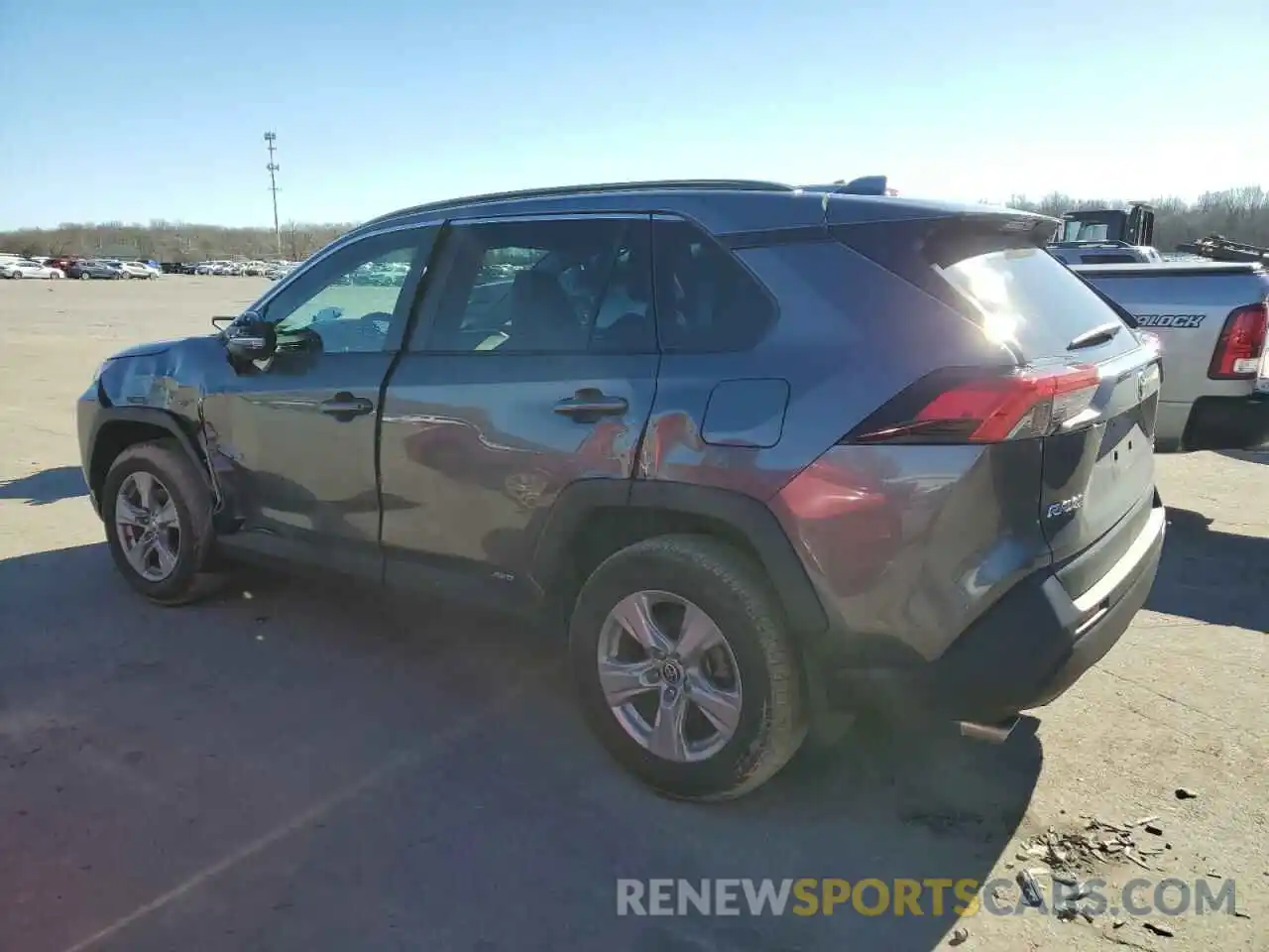 2 Photograph of a damaged car 4T3RWRFV2NU053296 TOYOTA RAV4 2022