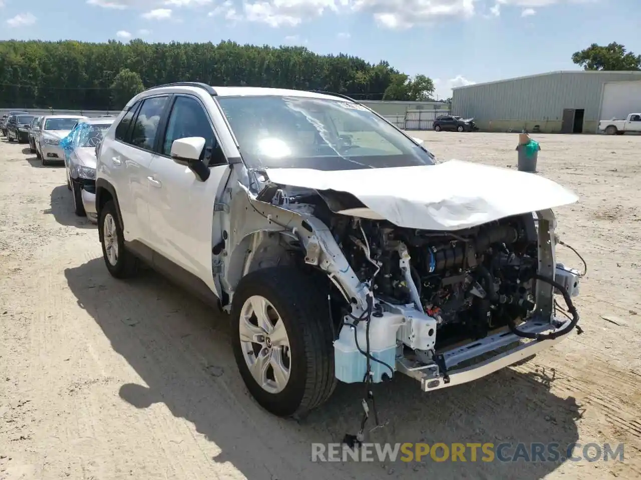 1 Photograph of a damaged car 4T3RWRFV2NU057591 TOYOTA RAV4 2022