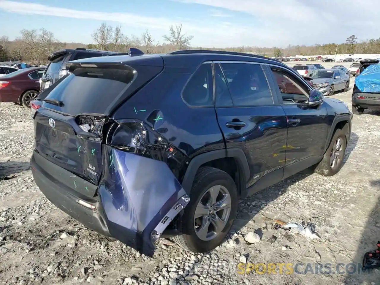 3 Photograph of a damaged car 4T3RWRFV2NU065075 TOYOTA RAV4 2022