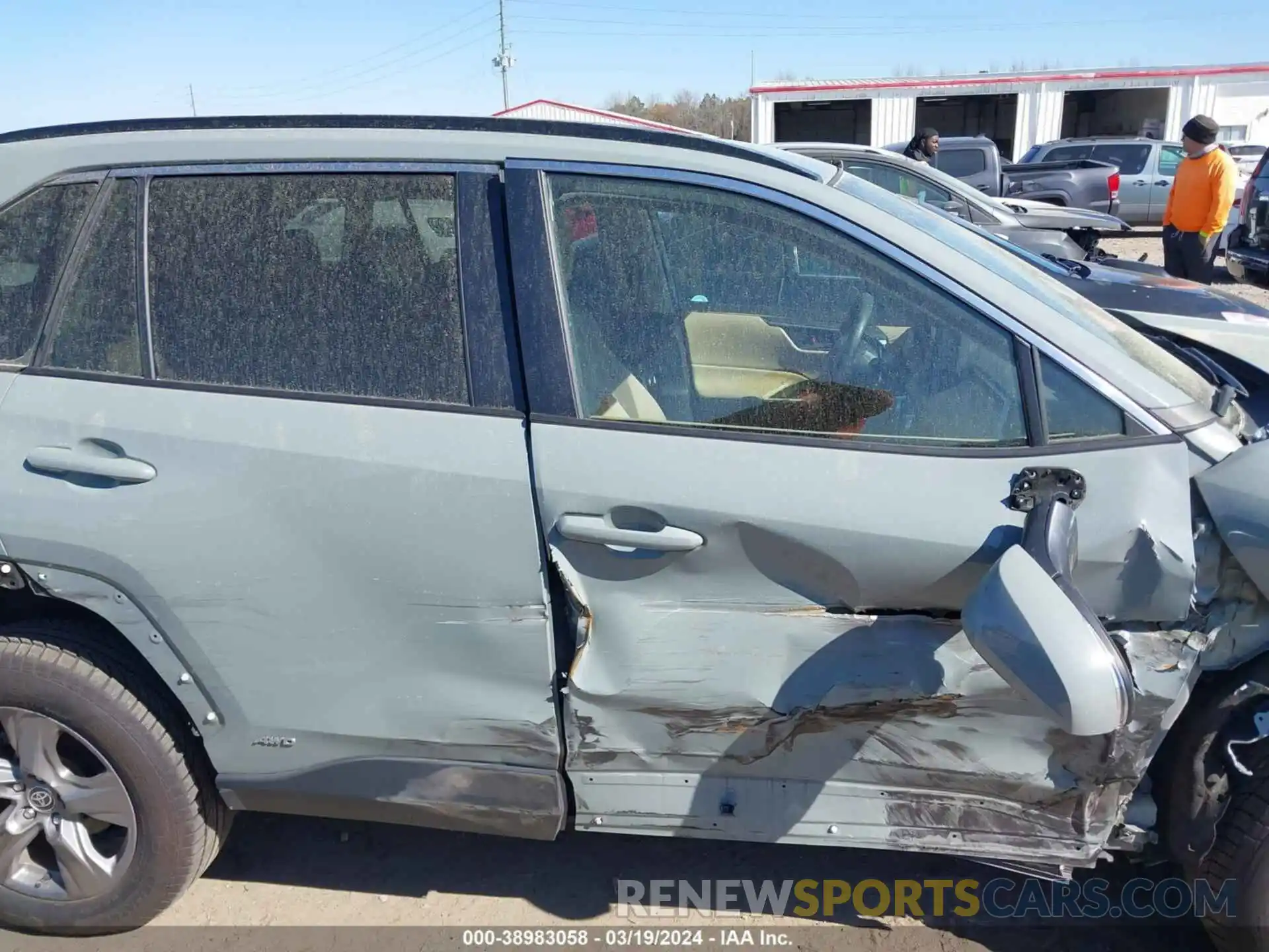 13 Photograph of a damaged car 4T3RWRFV3NU051167 TOYOTA RAV4 2022