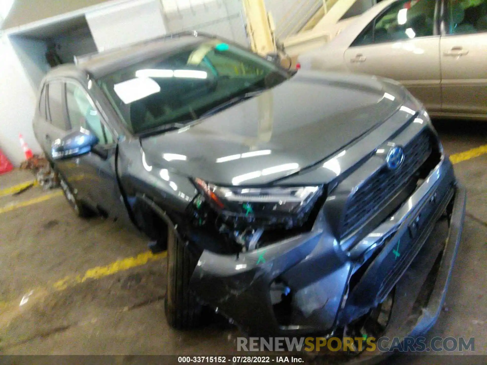 1 Photograph of a damaged car 4T3RWRFV3NU052903 TOYOTA RAV4 2022