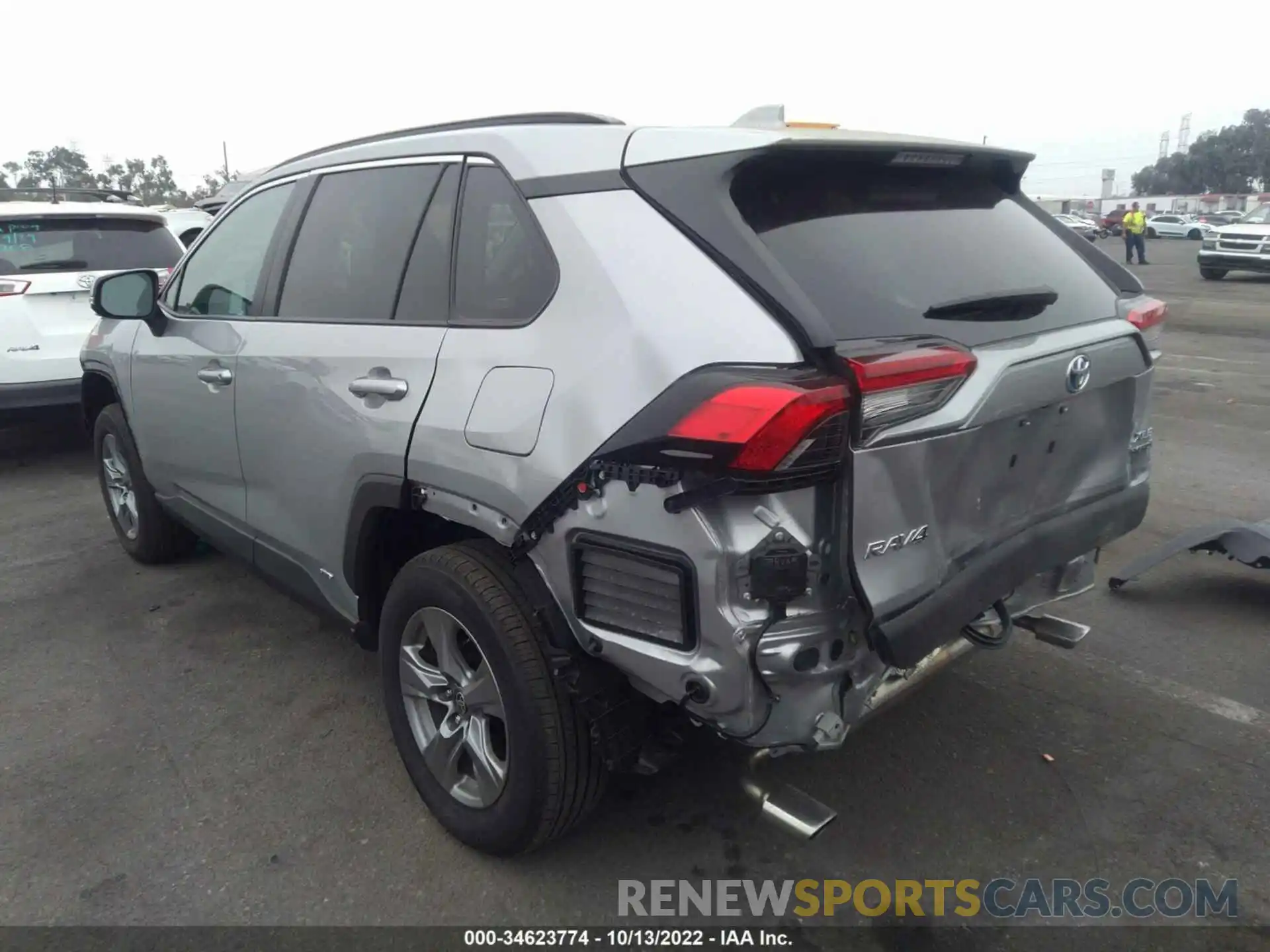 3 Фотография поврежденного автомобиля 4T3RWRFV3NU064775 TOYOTA RAV4 2022