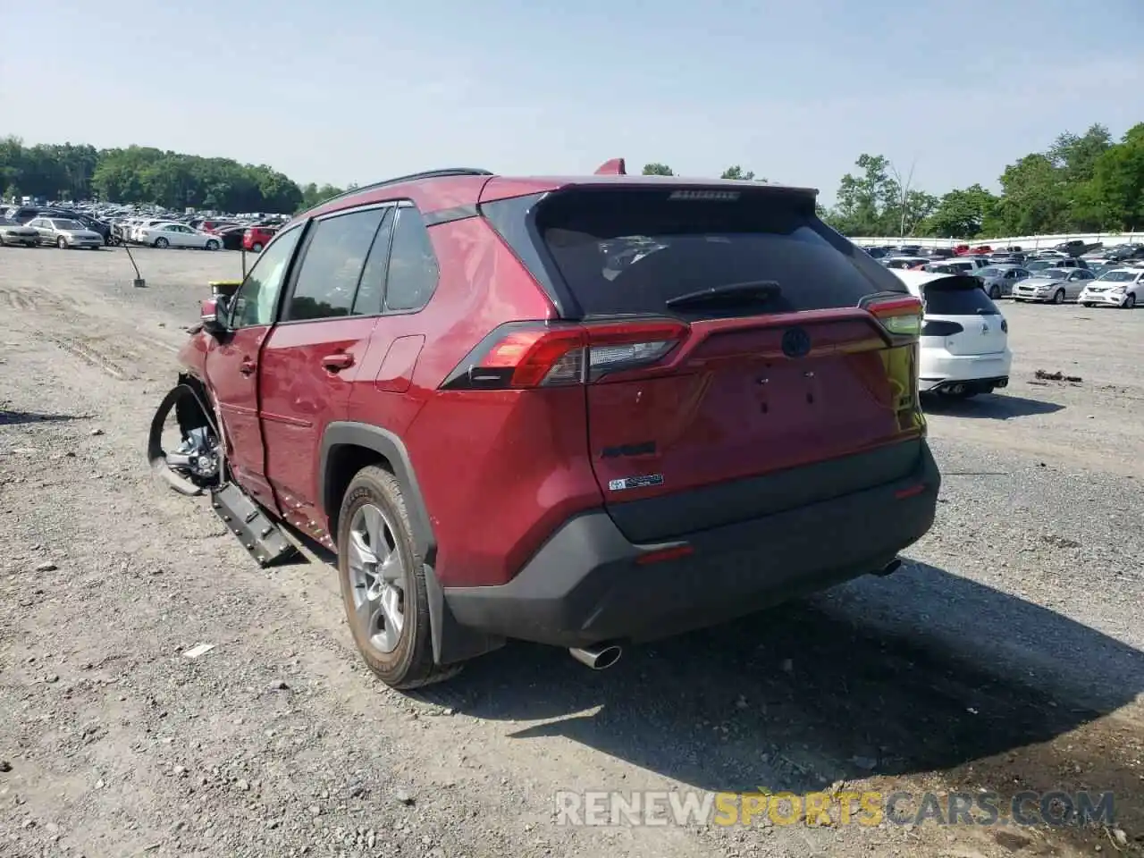 3 Photograph of a damaged car 4T3RWRFV4NU055034 TOYOTA RAV4 2022