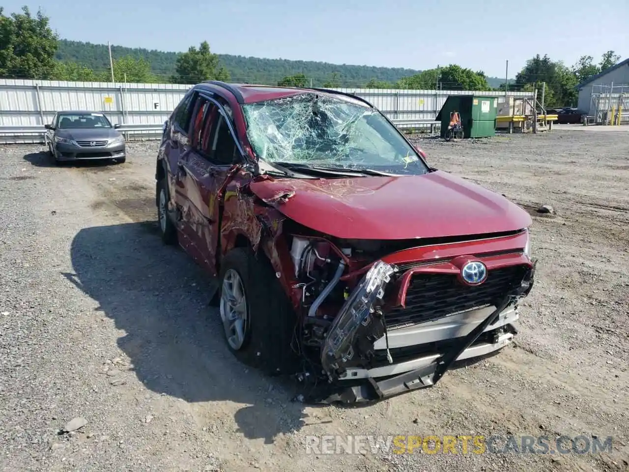 9 Photograph of a damaged car 4T3RWRFV4NU055034 TOYOTA RAV4 2022