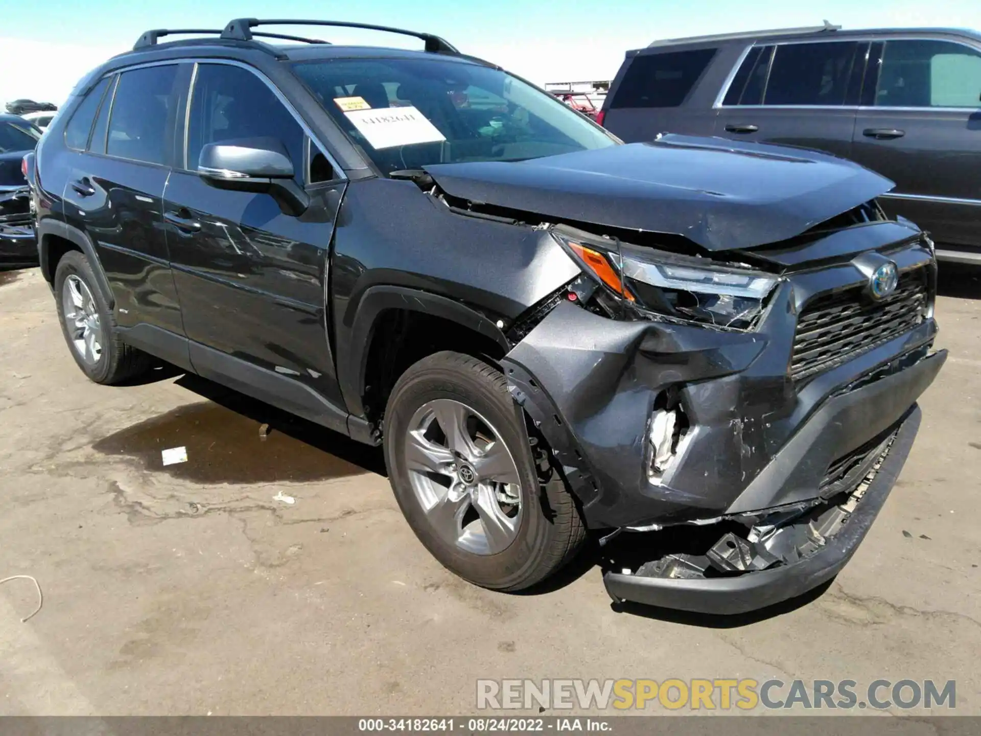 1 Photograph of a damaged car 4T3RWRFV4NU063277 TOYOTA RAV4 2022