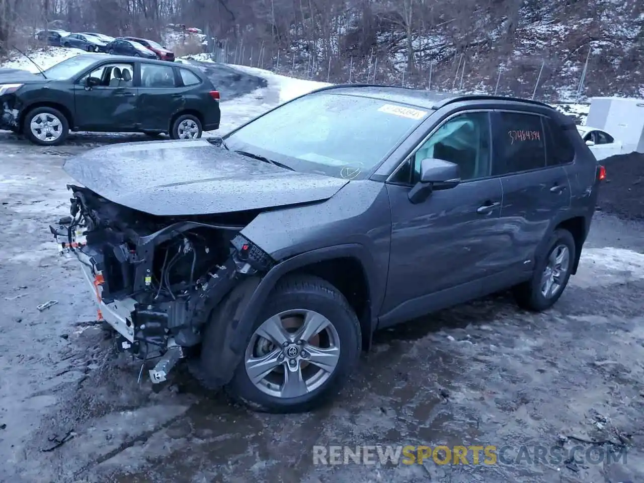 1 Photograph of a damaged car 4T3RWRFV4NU074456 TOYOTA RAV4 2022