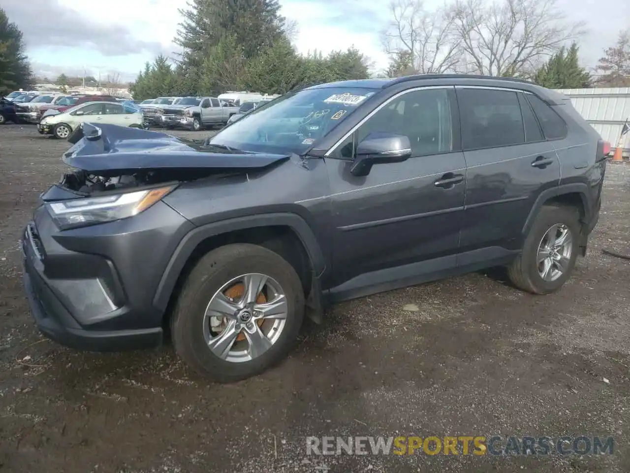 1 Photograph of a damaged car 4T3RWRFV5NU054085 TOYOTA RAV4 2022