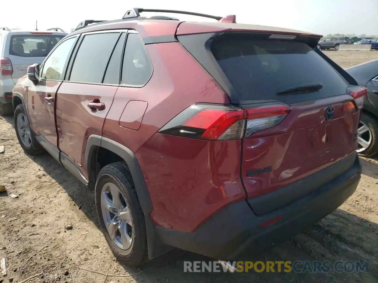 3 Photograph of a damaged car 4T3RWRFV5NU057147 TOYOTA RAV4 2022