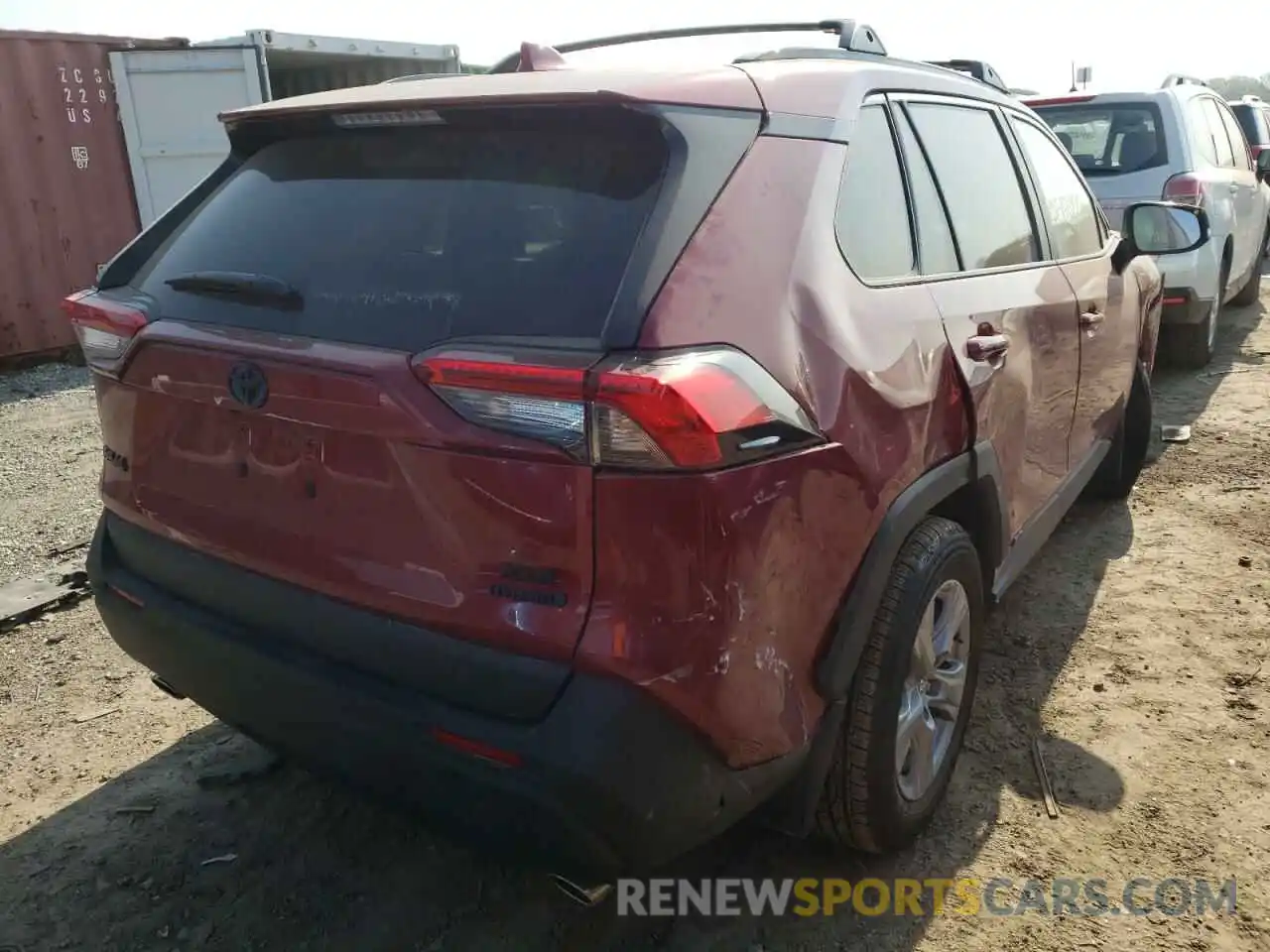 4 Photograph of a damaged car 4T3RWRFV5NU057147 TOYOTA RAV4 2022