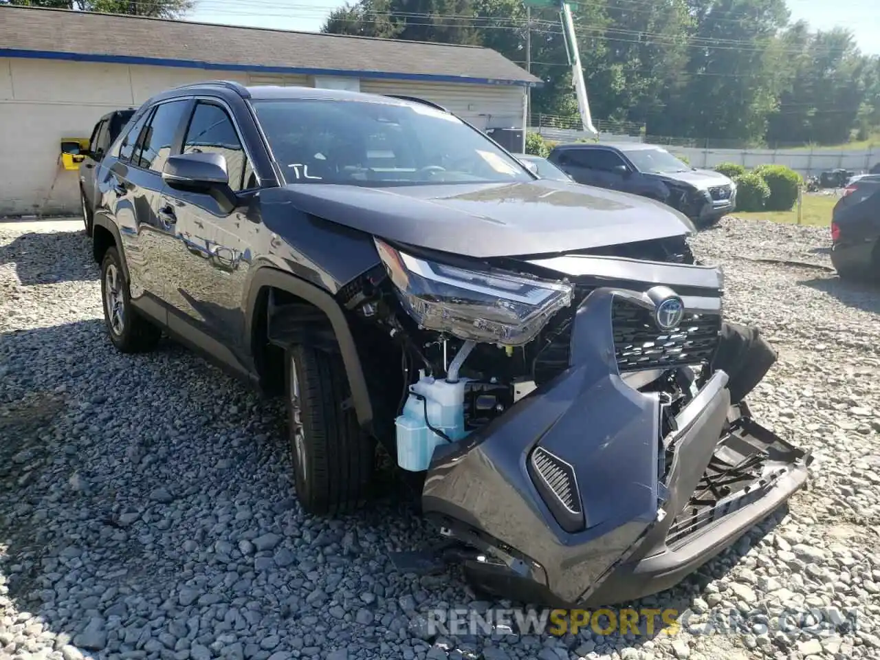 1 Photograph of a damaged car 4T3RWRFV6NU062258 TOYOTA RAV4 2022