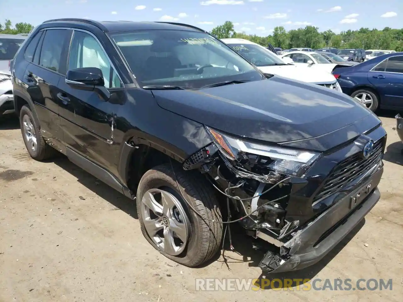 1 Photograph of a damaged car 4T3RWRFV7NU055898 TOYOTA RAV4 2022