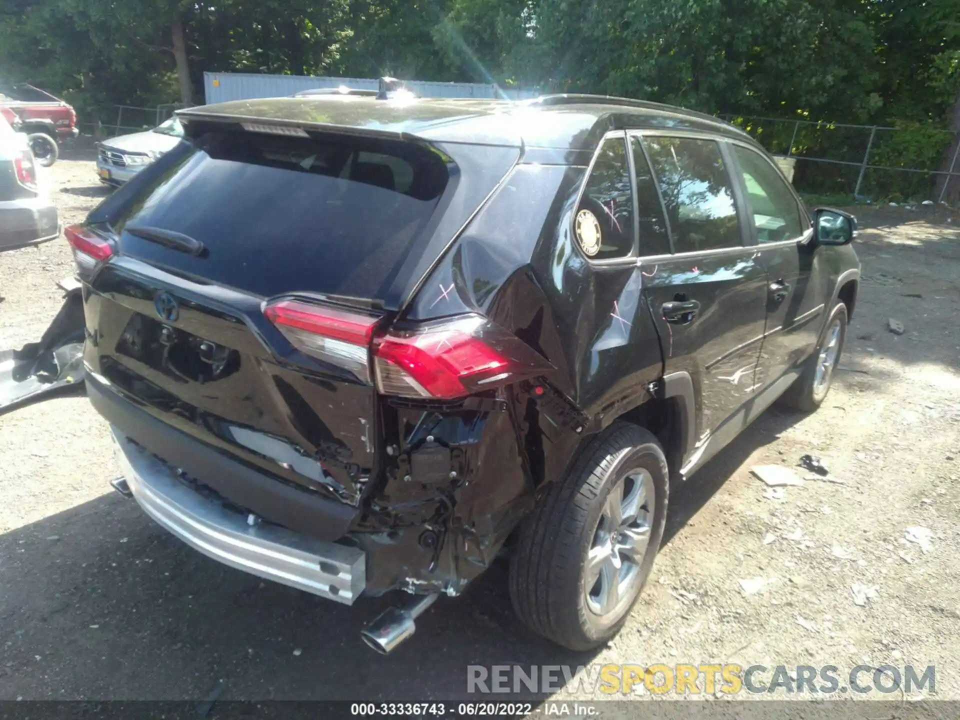 4 Фотография поврежденного автомобиля 4T3RWRFV7NU057599 TOYOTA RAV4 2022