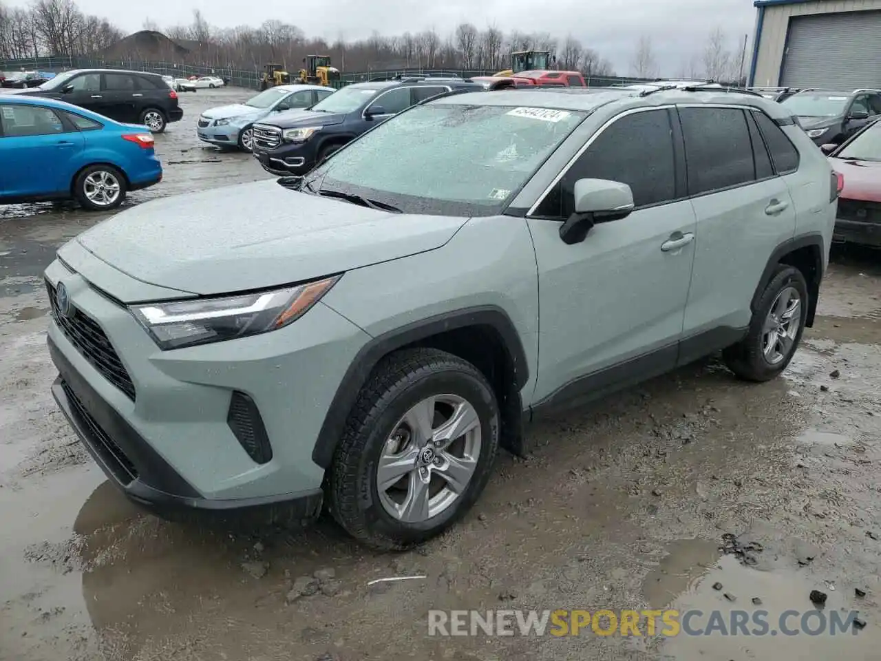 1 Photograph of a damaged car 4T3RWRFV7NU073981 TOYOTA RAV4 2022